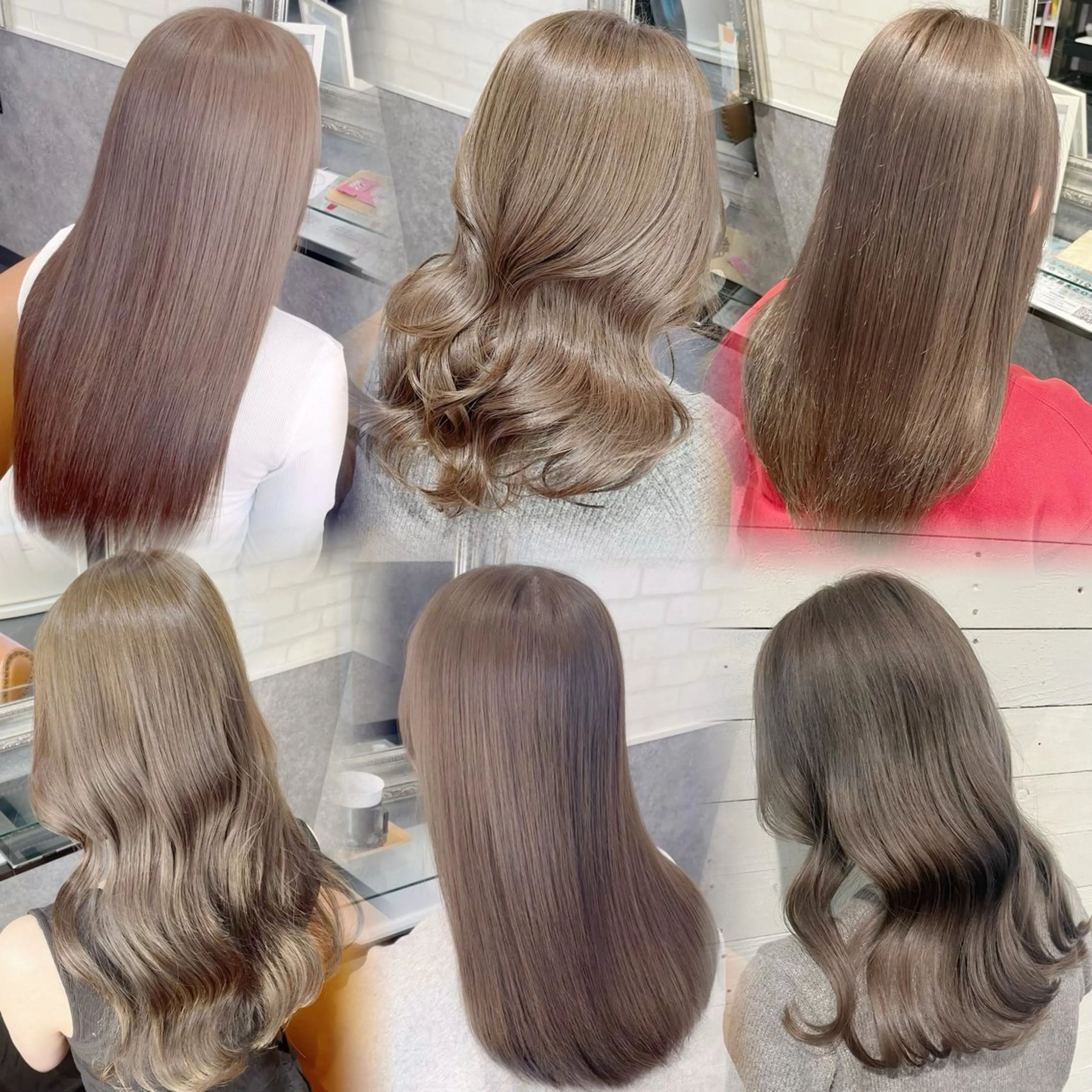 セミロング 似合わせカット 松本 沙城のヘアスタイル