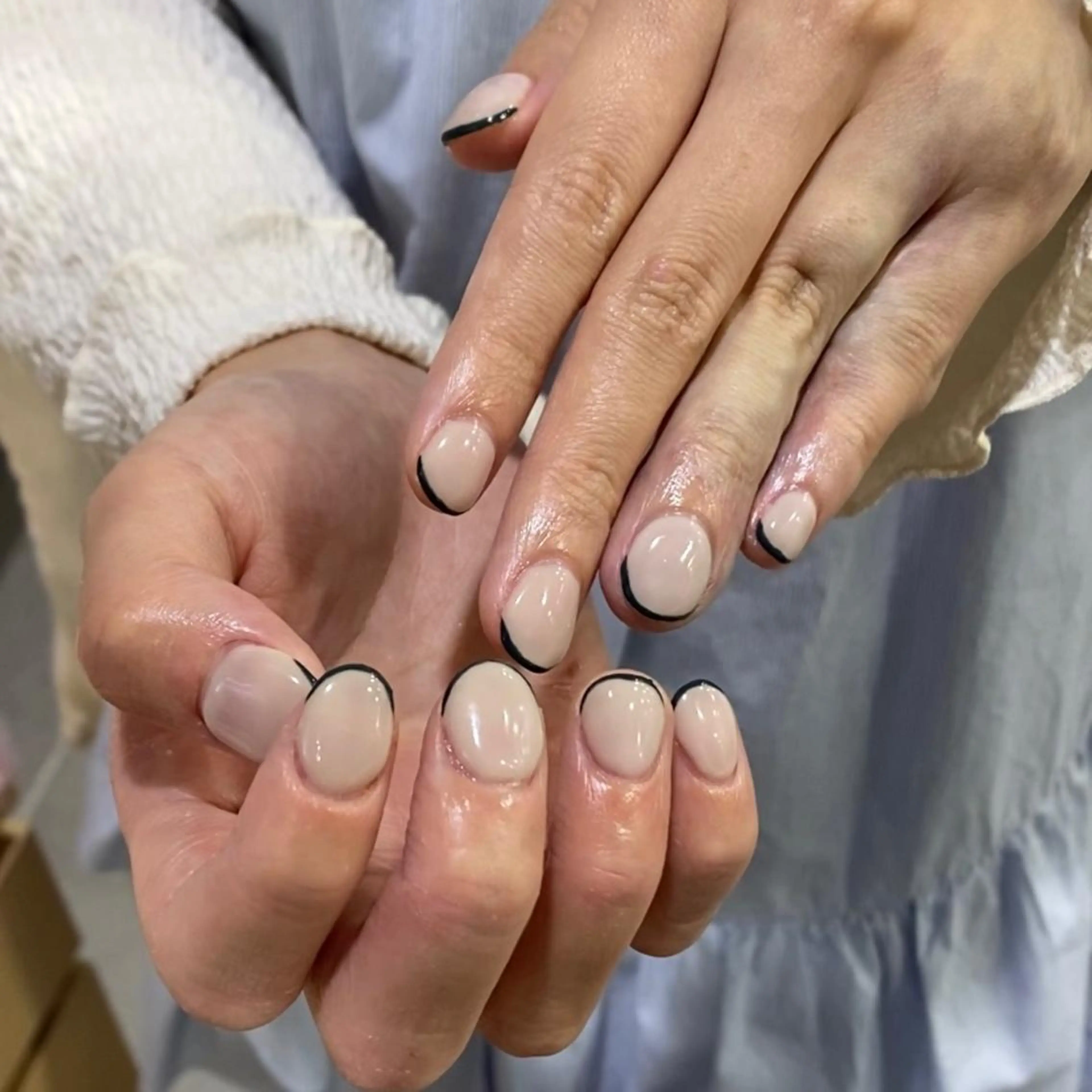 ネイル フレンチネイル fameu / hinaのヘアスタイル