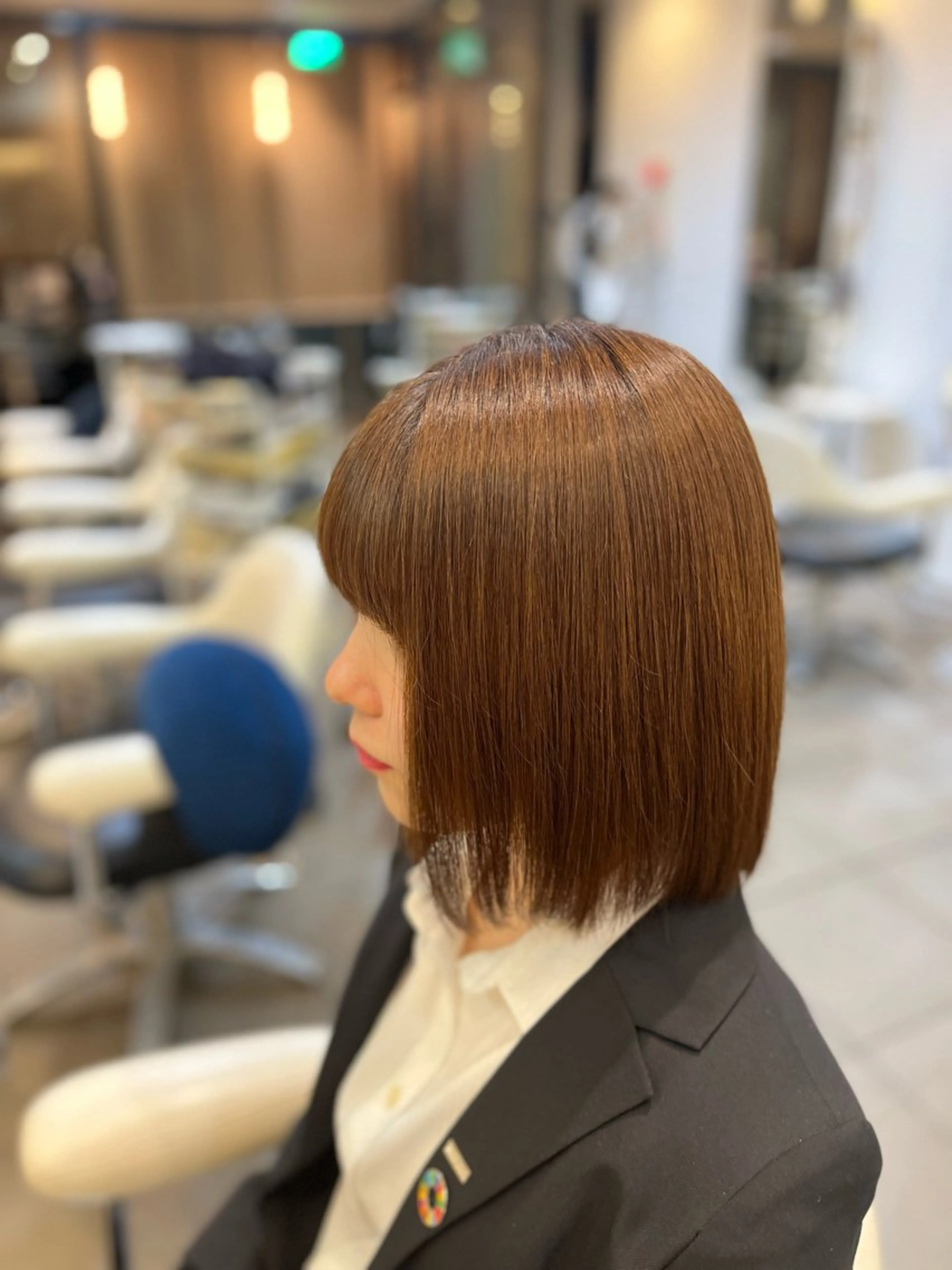 ミディアム 🫧透明感カラー☁️ 国分寺/むらさわ🧸のヘアスタイル