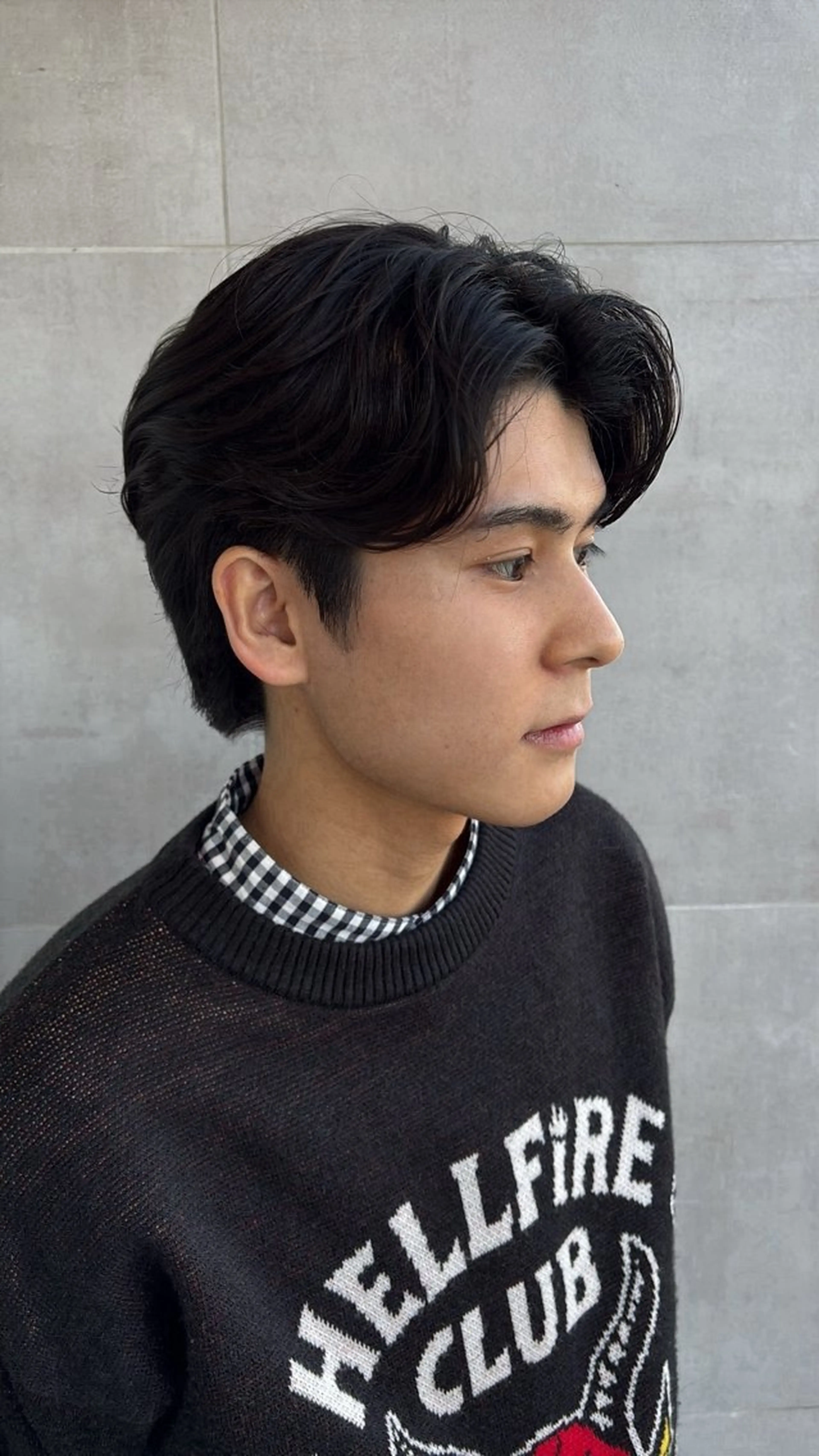 パーマ メンズ カット パーマ hana/海外風ヘア /レイヤーカット🪐のヘアスタイル