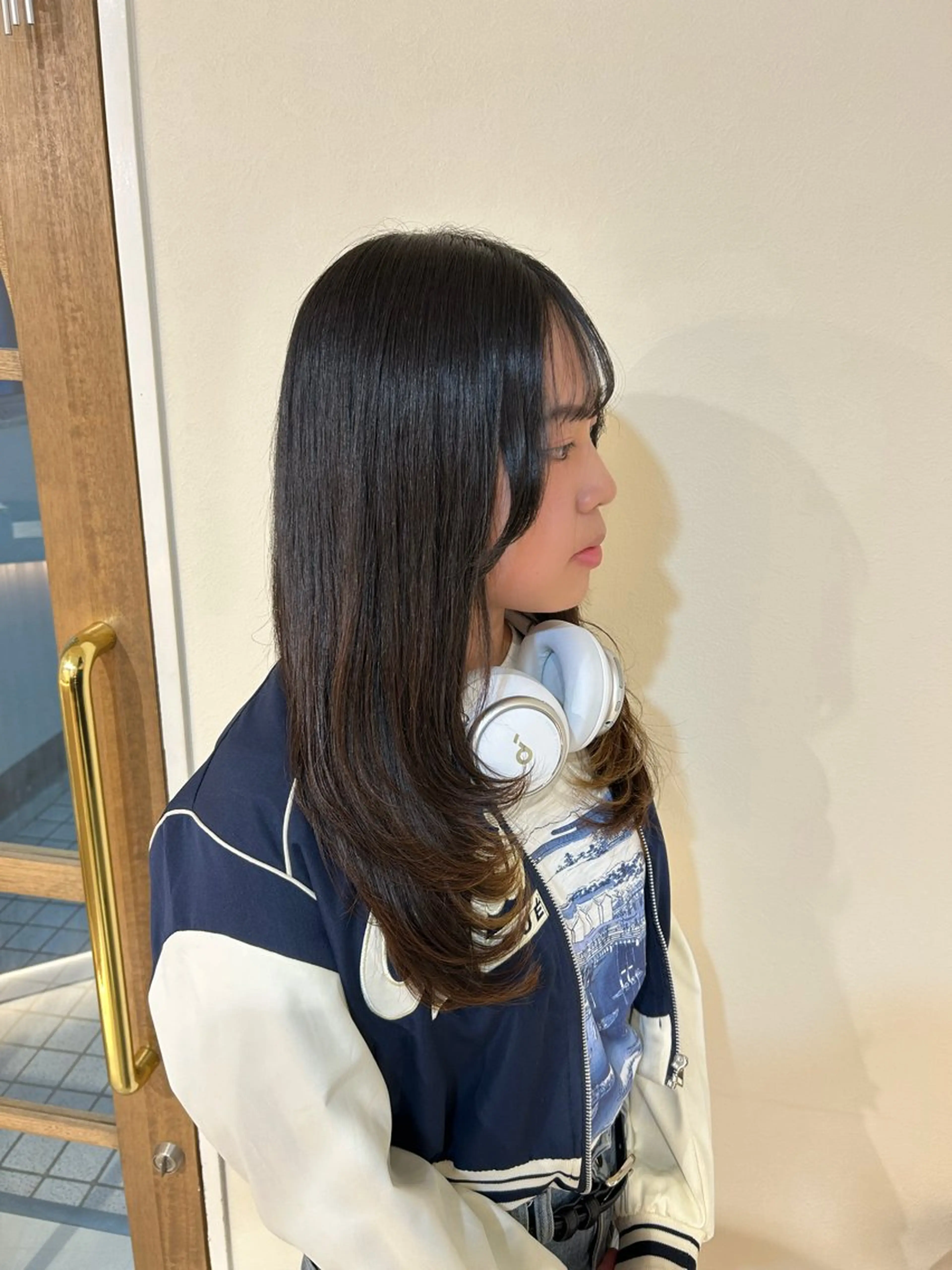 ロング レイヤーカット CreBiA 🌼こなつのヘアスタイル