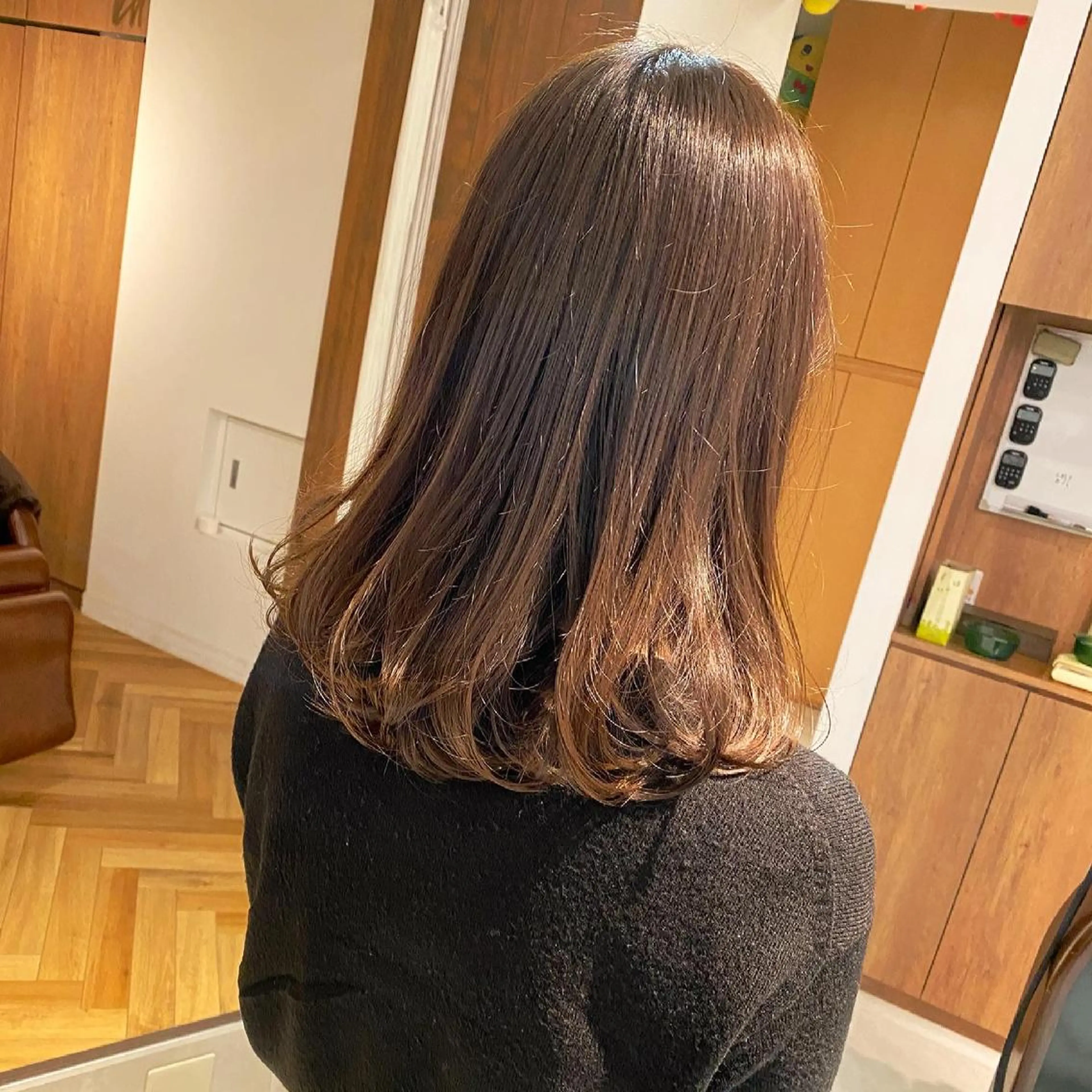 ミディアム 髪質改善特化 安東駿介のヘアスタイル