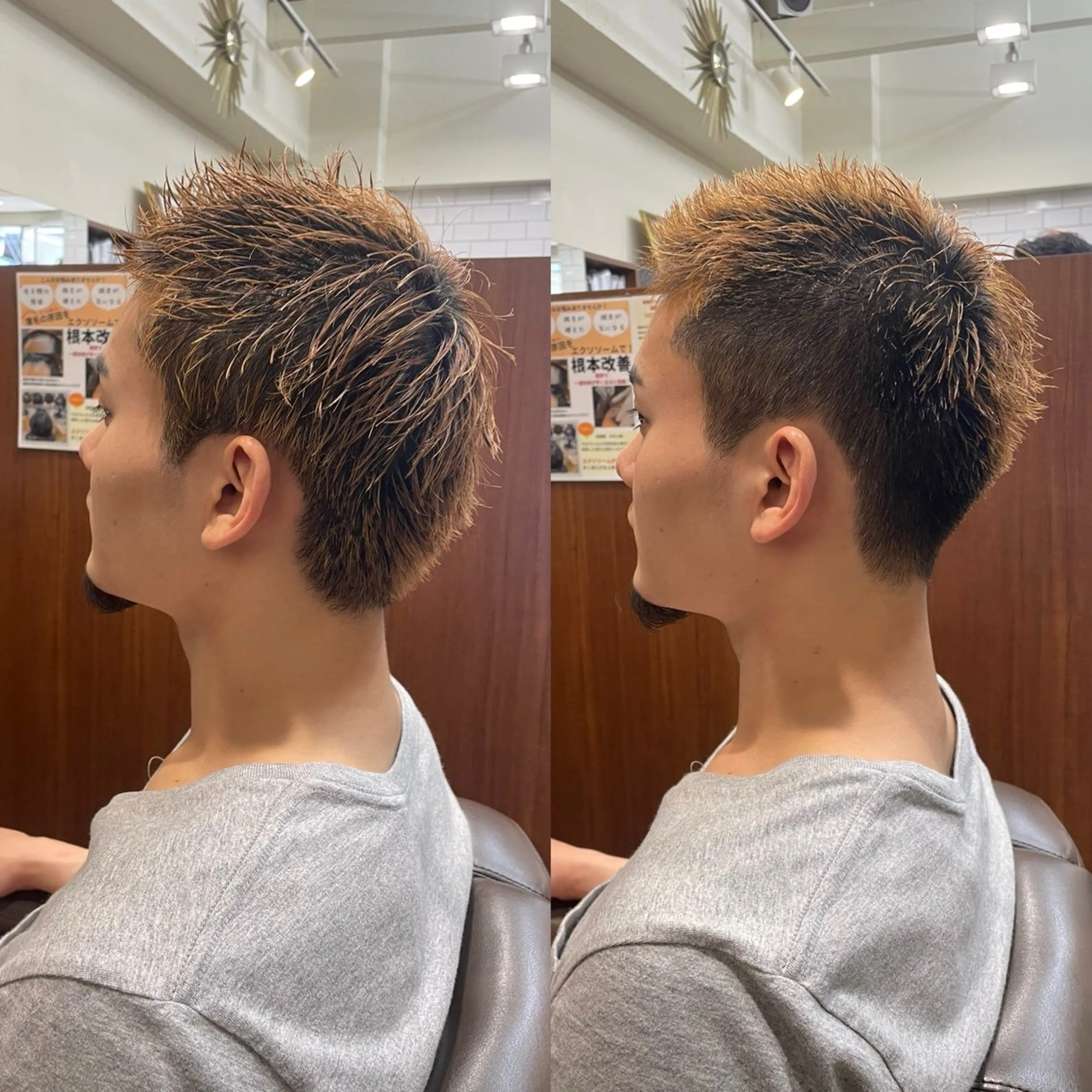 ショート メンズ 💈トレサンパ 💈金山駅✂︎愛実のヘアスタイル