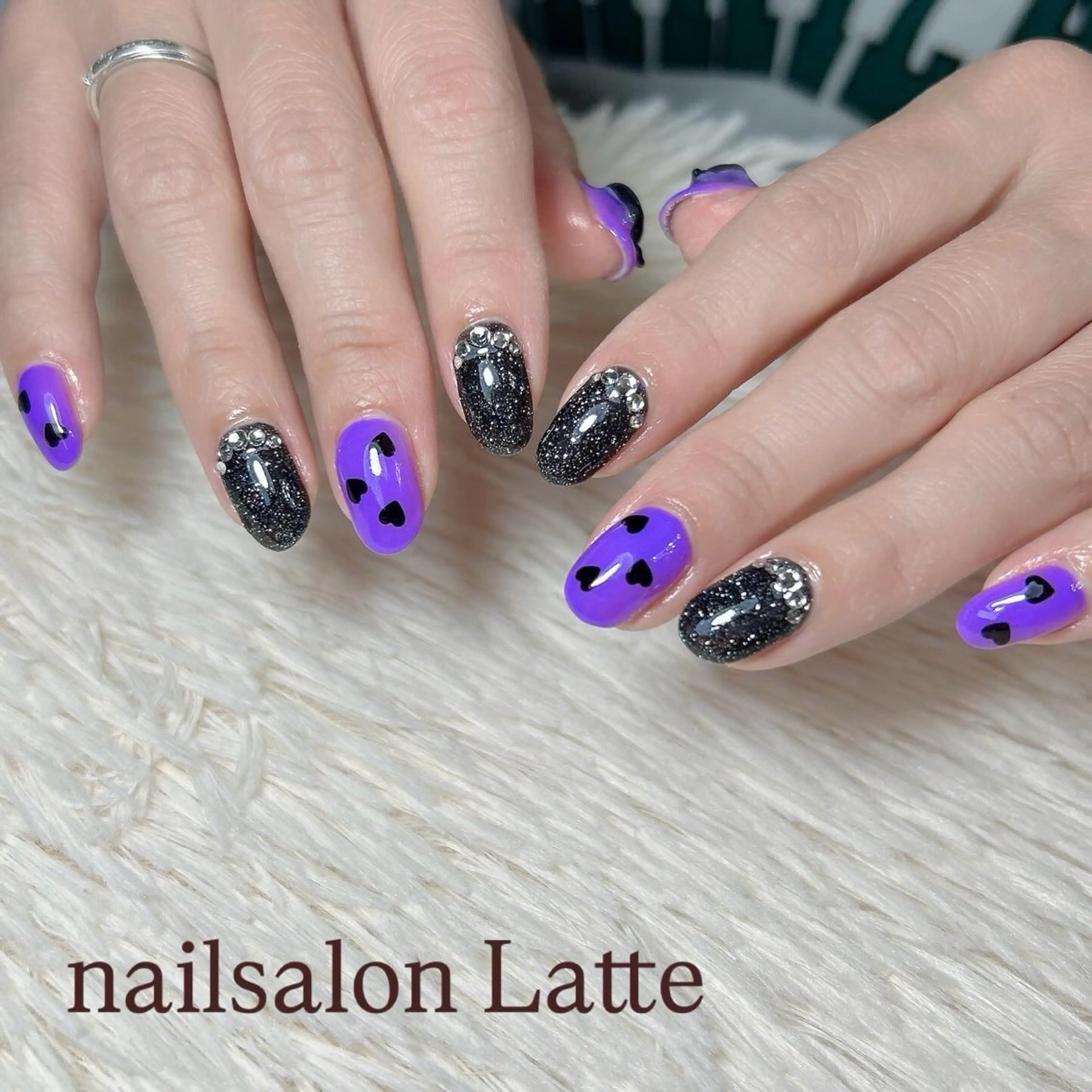 ネイル Nailsalon Latteのネイルデザイン