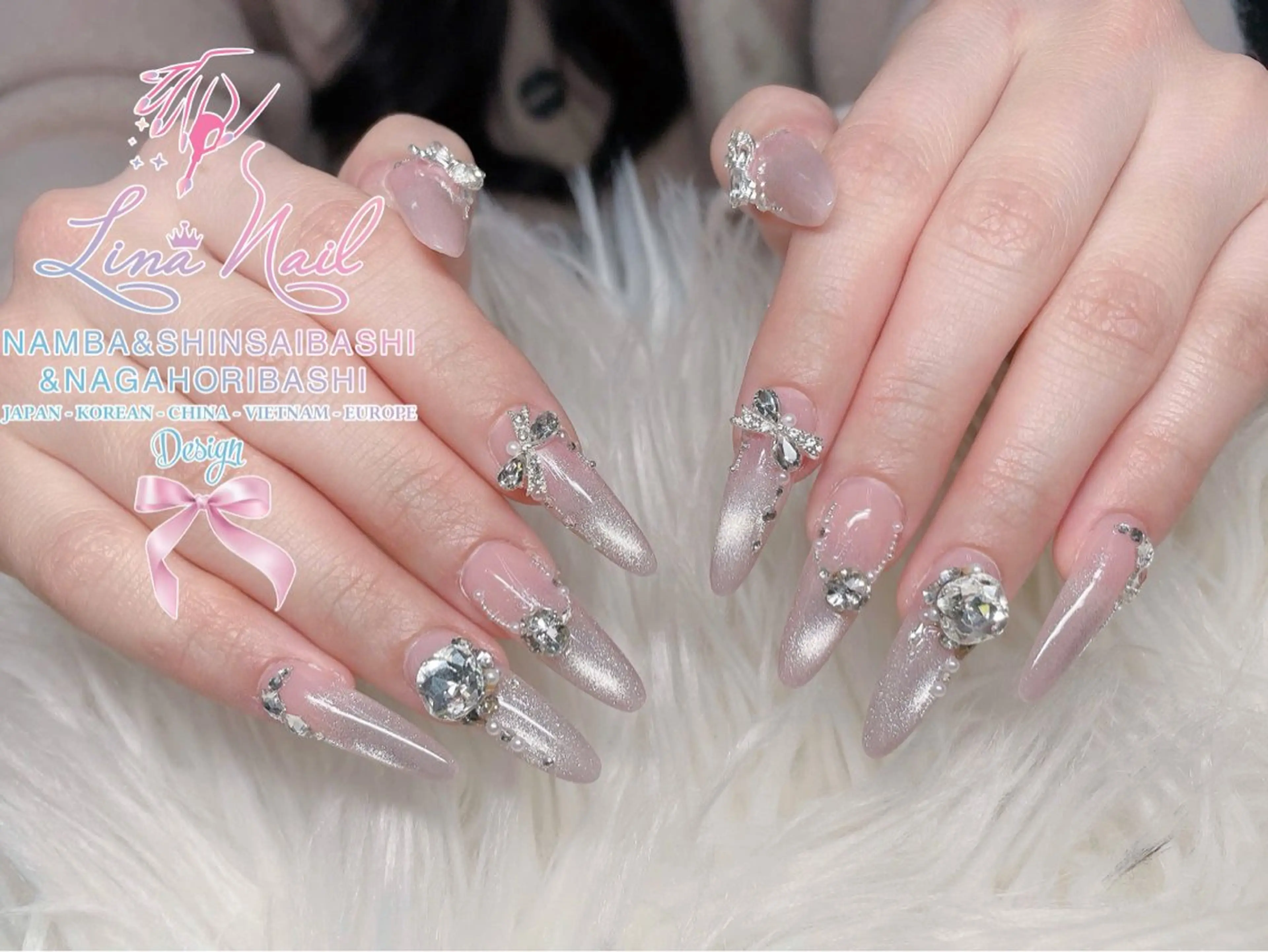 ネイル フットネイル ジェルネイル 持ち込み ネイルチップ ハンドネイル リナネイル 長堀橋店／東心斎橋店のネイルデザイン