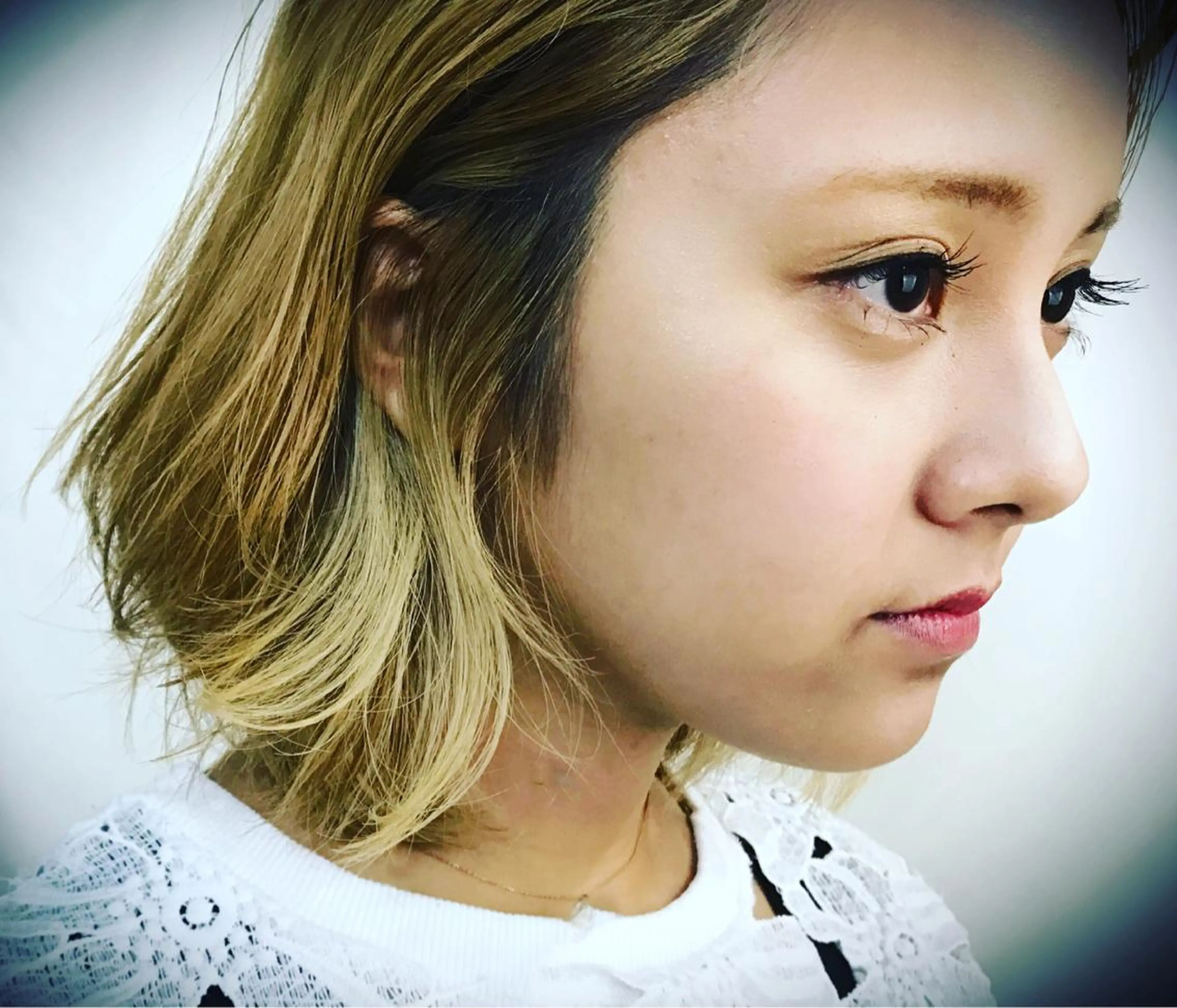 ショート カラー ヘアアレンジ ブリーチ グラデーションカラー インナーカラー 【体験】韓国 メイク&ヘア天神のヘアスタイル