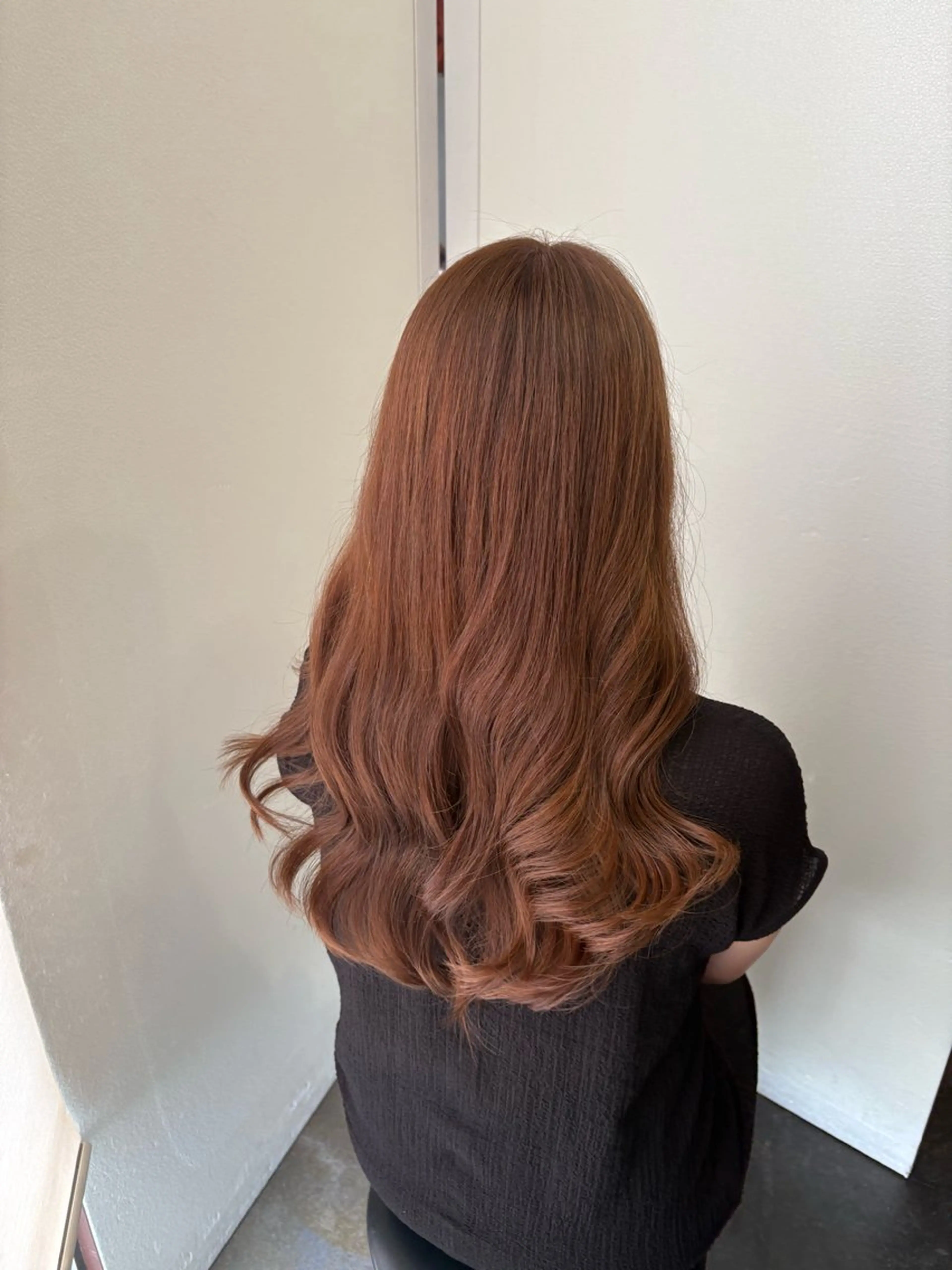 ロング カラー ブリーチ ブリーチなしカラー ヘアカラー SARAJU仁川 _aya🌼のヘアスタイル