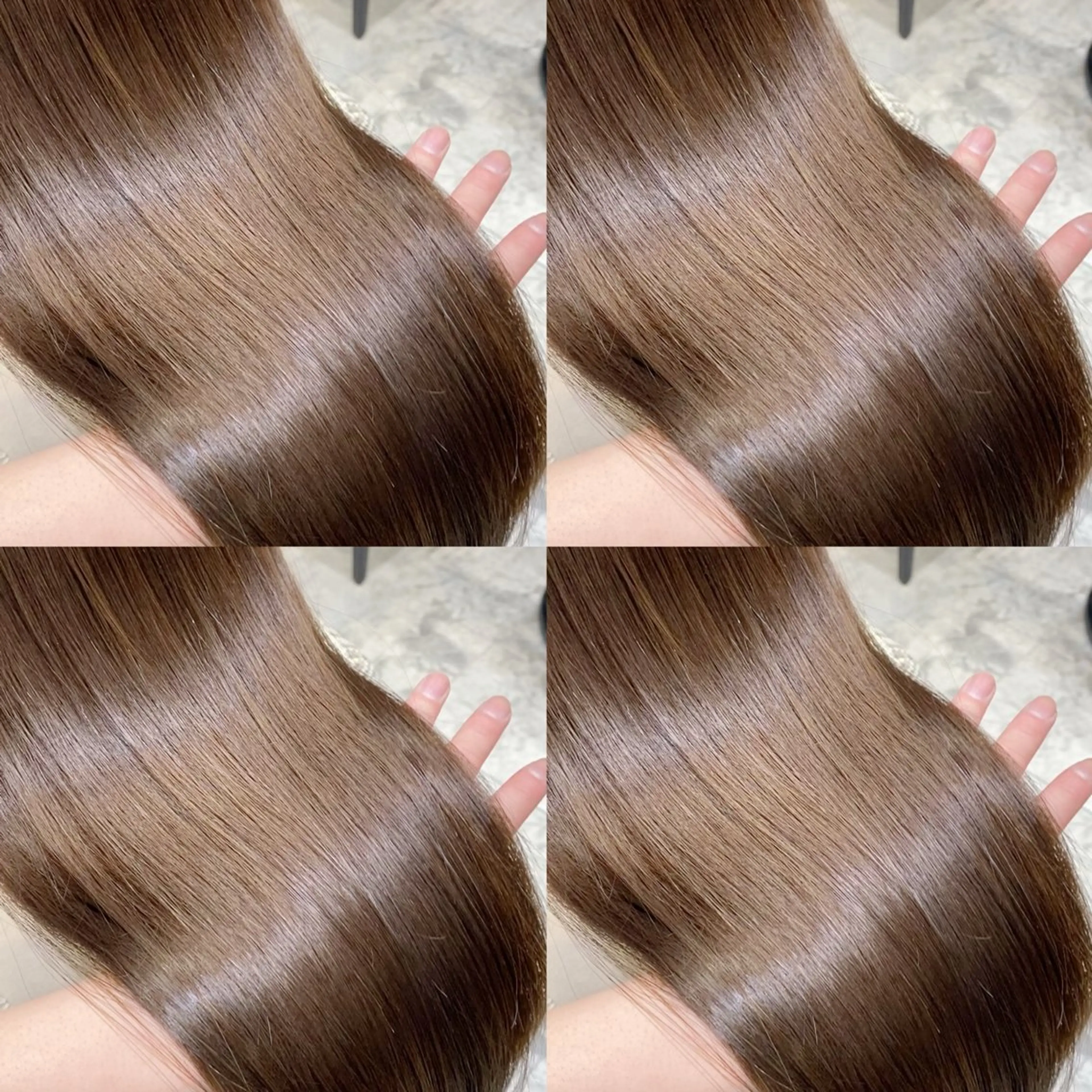 🌈透明感カラー🌈+✨極上トリートメント✨¥7000の写真