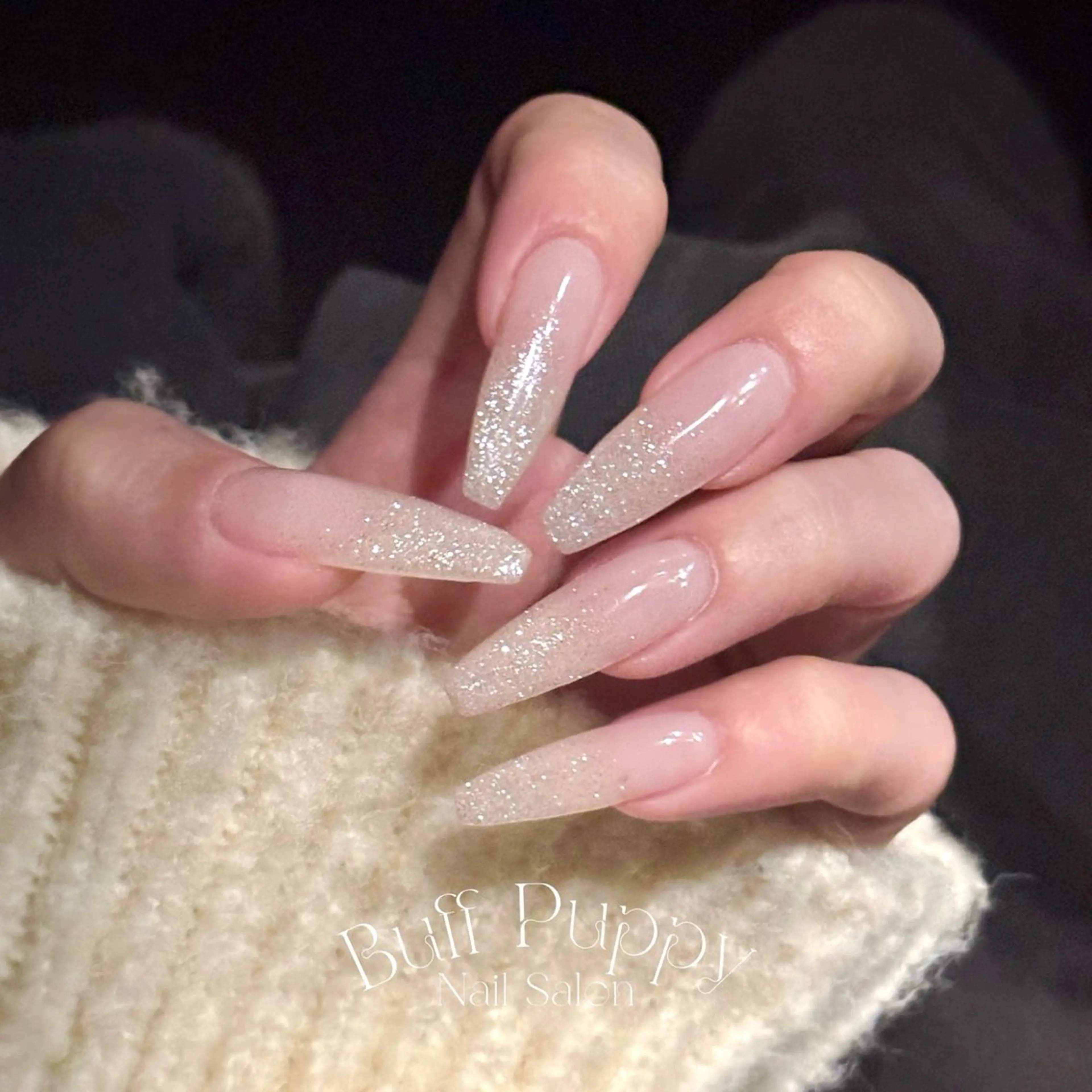 Buffコース（ワンカラーorラメグラデーション）の写真