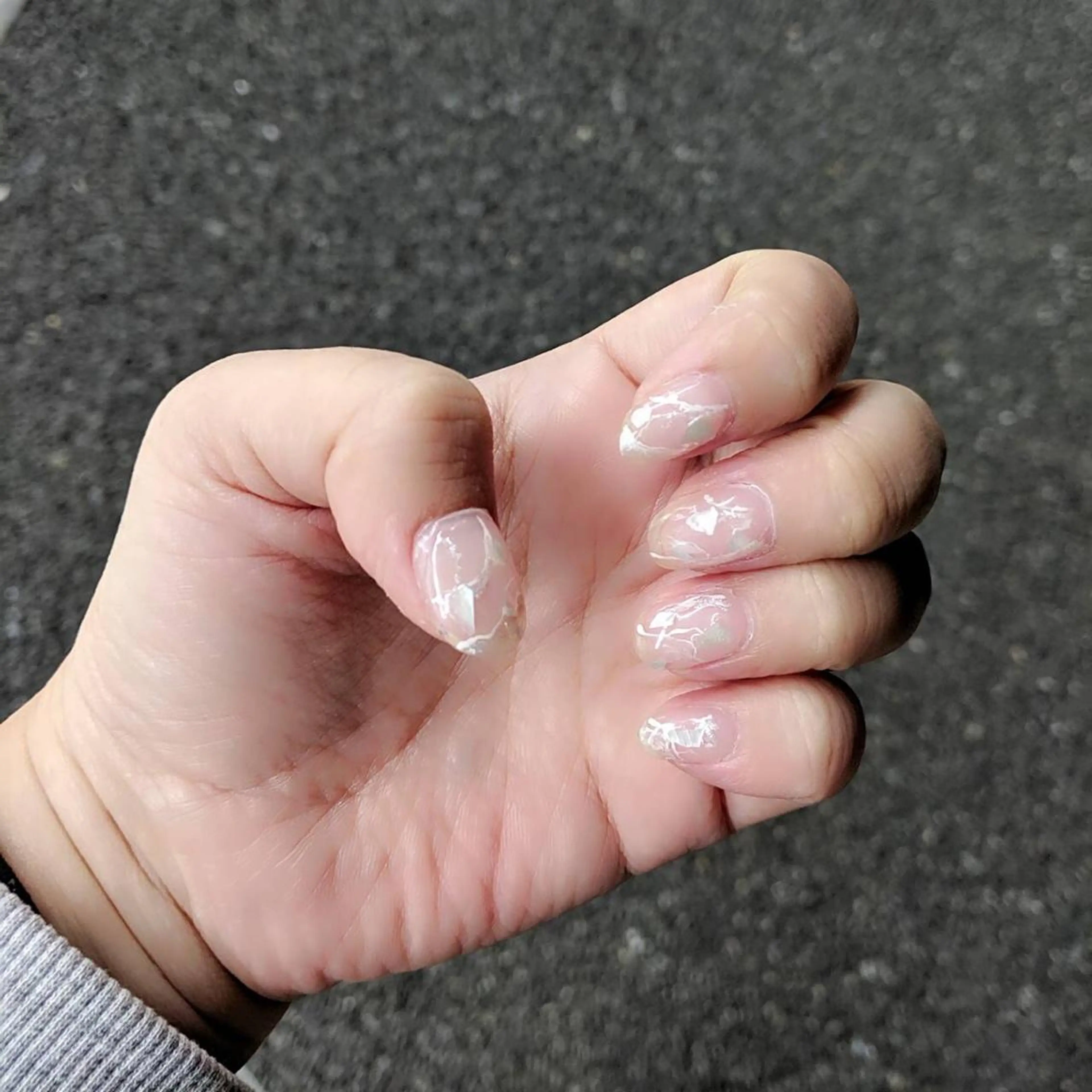 ネイル クリアネイル milly nail （予約担当)のネイルデザイン
