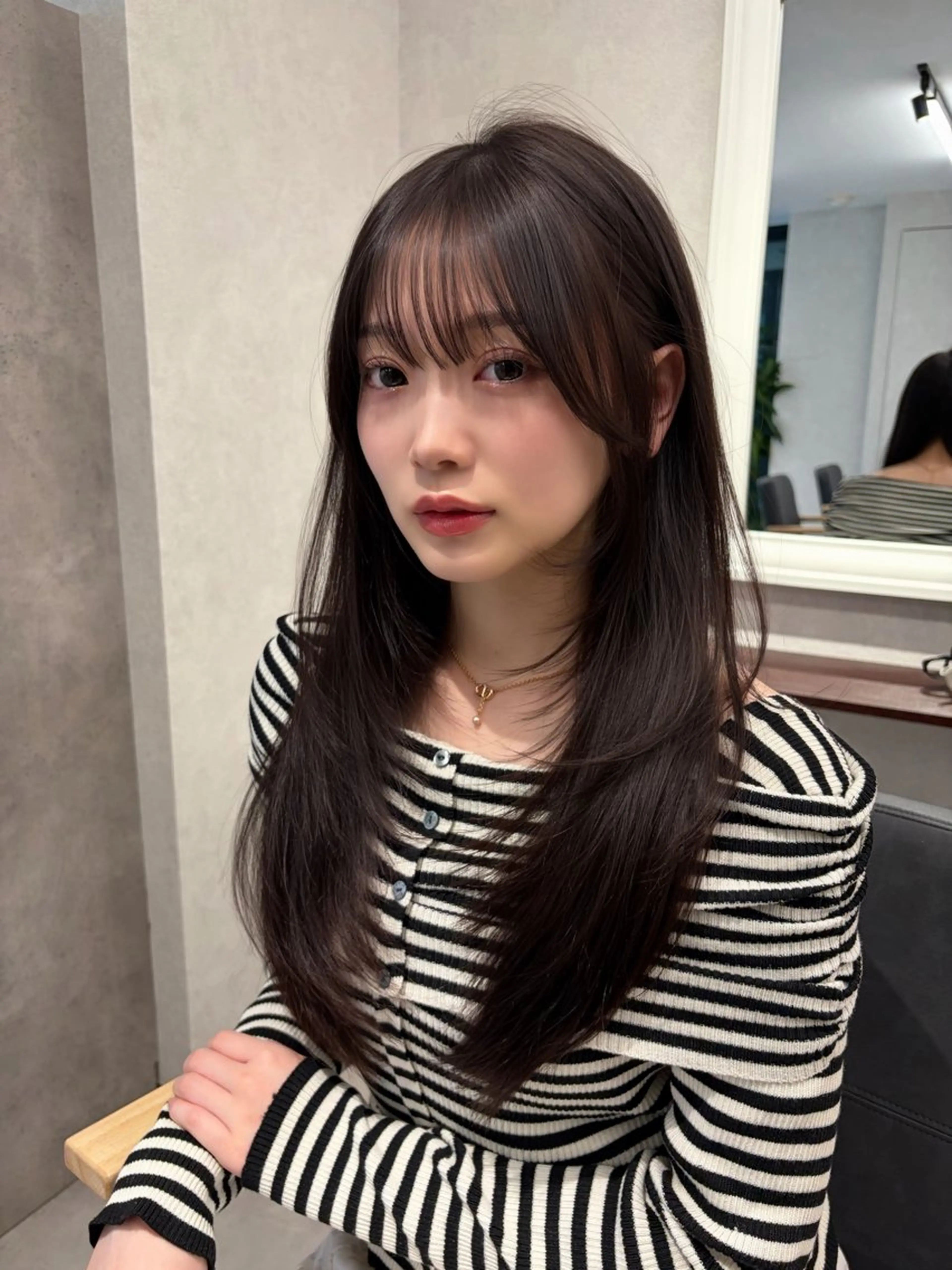 ロング カット トリートメント 🩵似合わせカット/ カラー/あさか 🩵のヘアスタイル