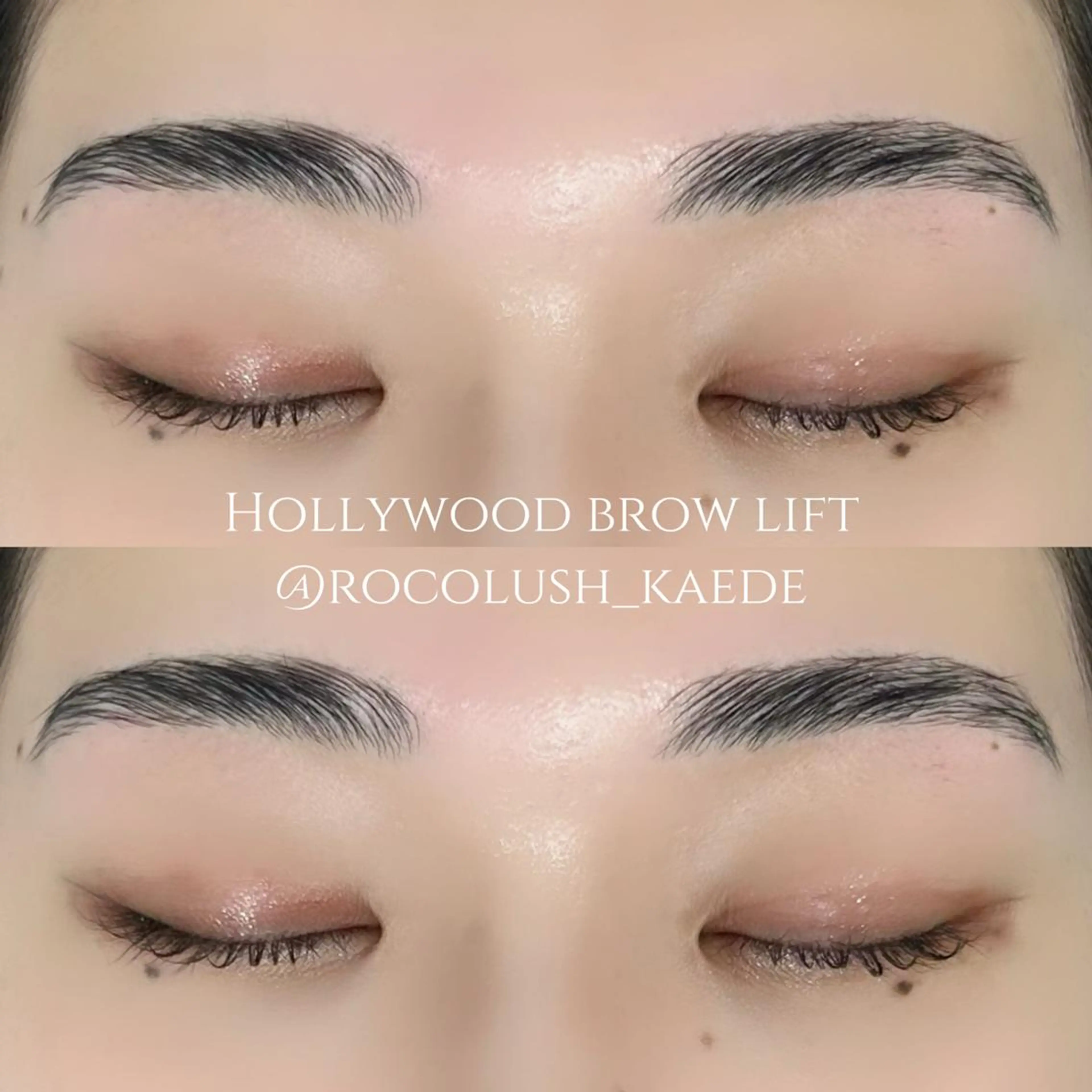 アイブロウ ハリウッドブロウリフト ROCO LUSH 恵比寿西口店🫧🎀のマツエク・マツパデザイン