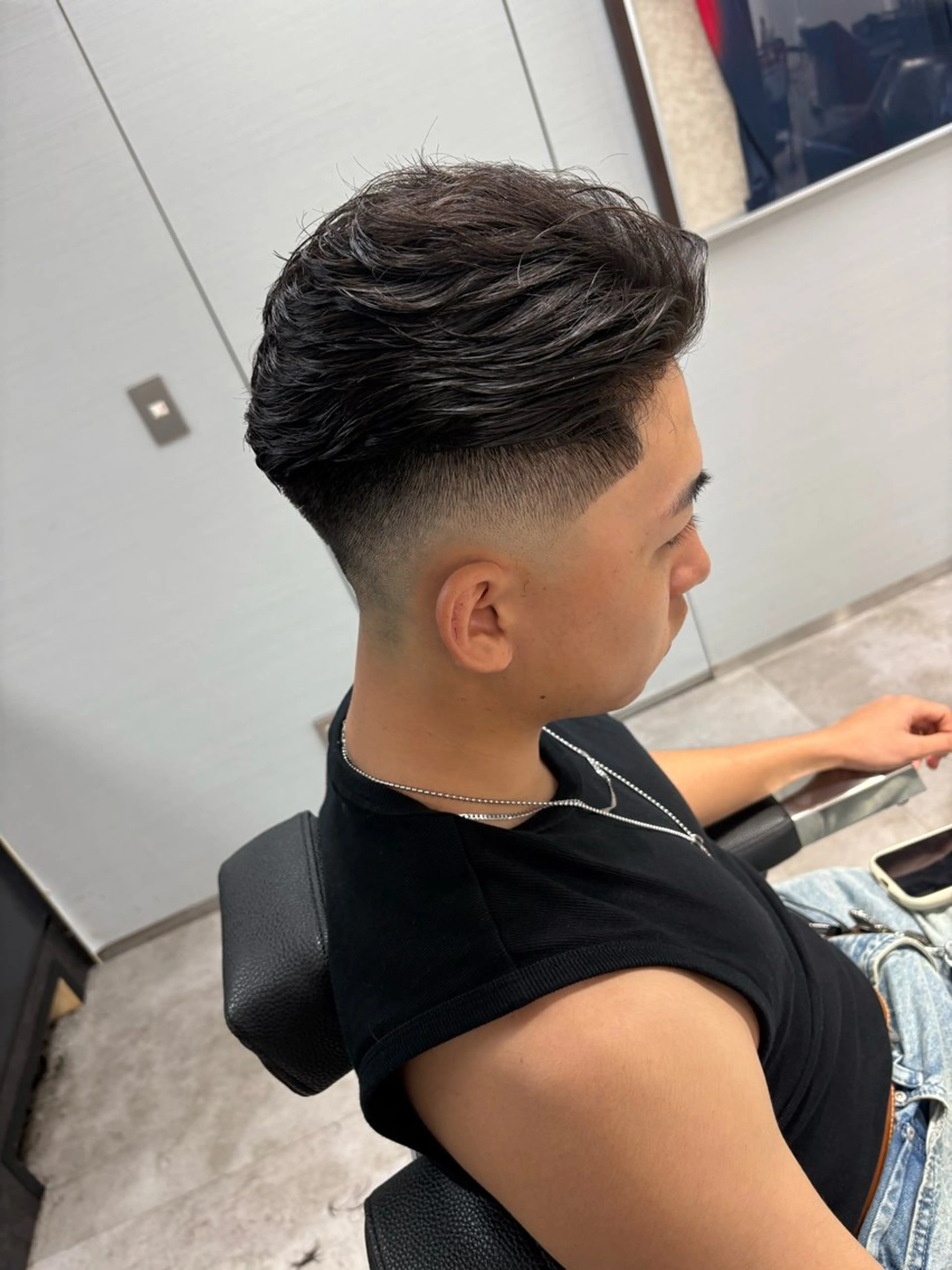 ショート パーマ メンズ カット パーマ 💈メンズフェード 特化DAIYA💈の眉毛・アイブロウイメージ