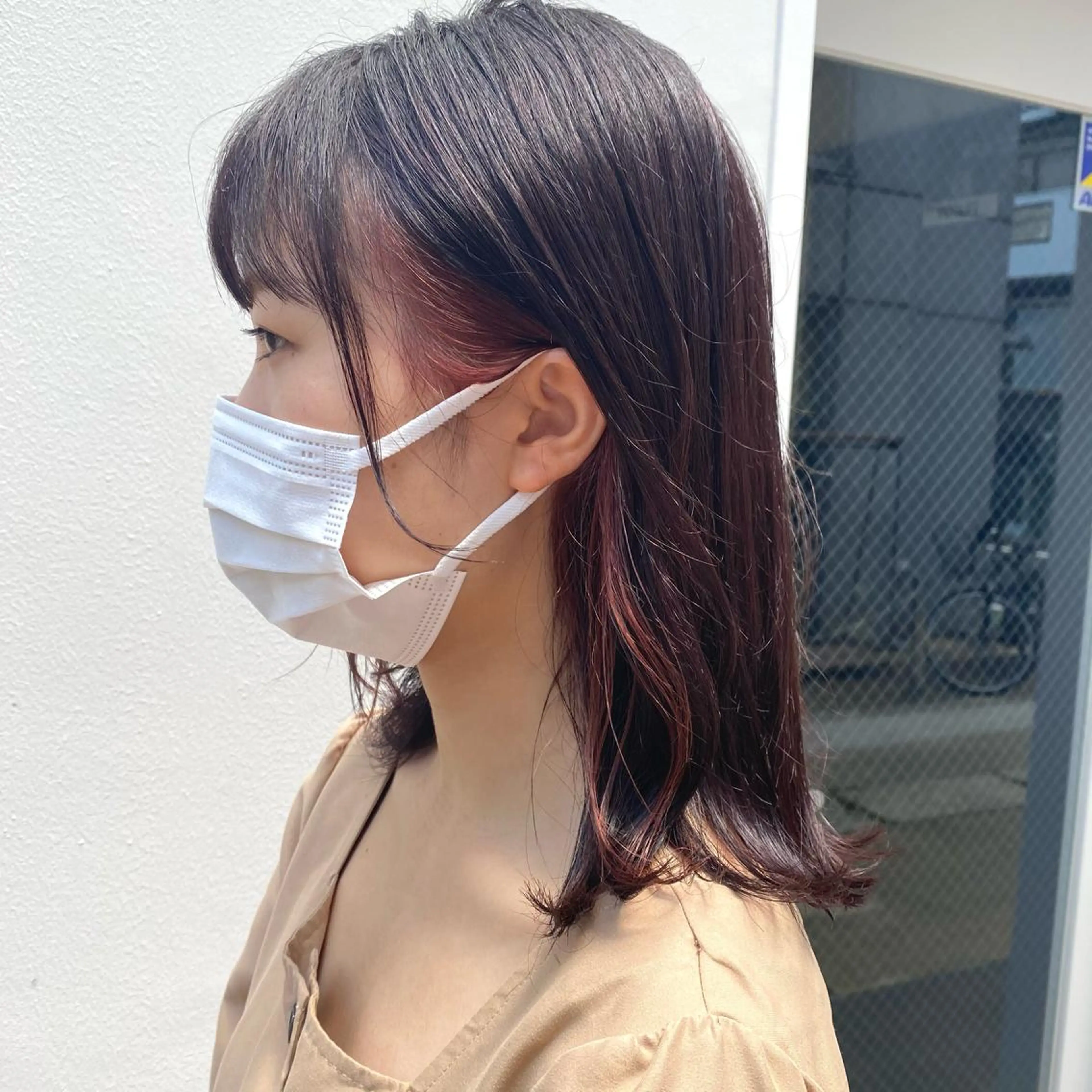 ミディアム カラー 🪭risa 暖色/レイヤー🪭のヘアスタイル