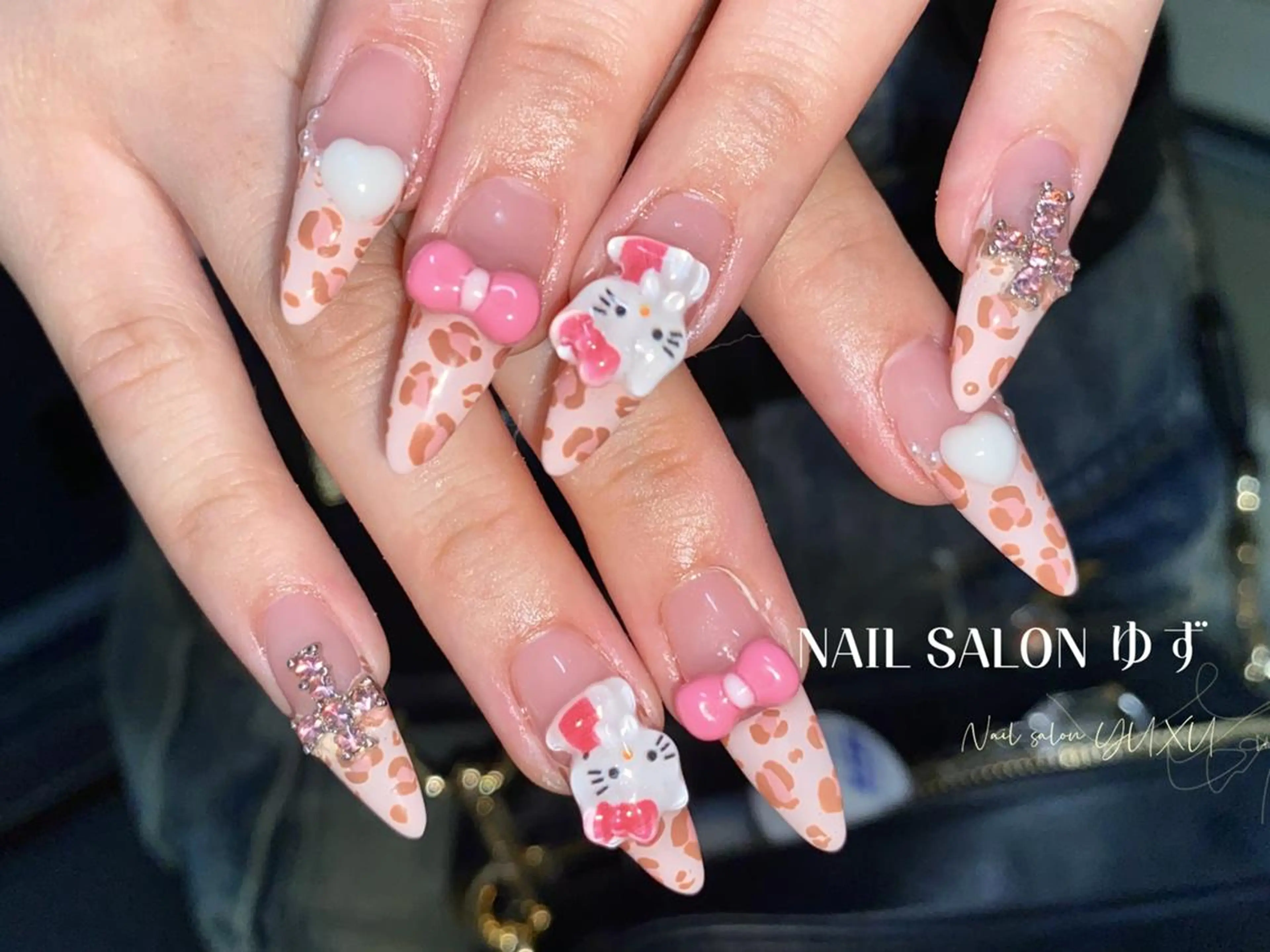 ネイル 長さ出し ハンドネイル ハンドケア MAKI💚💚💚 秋葉原.のネイルデザイン