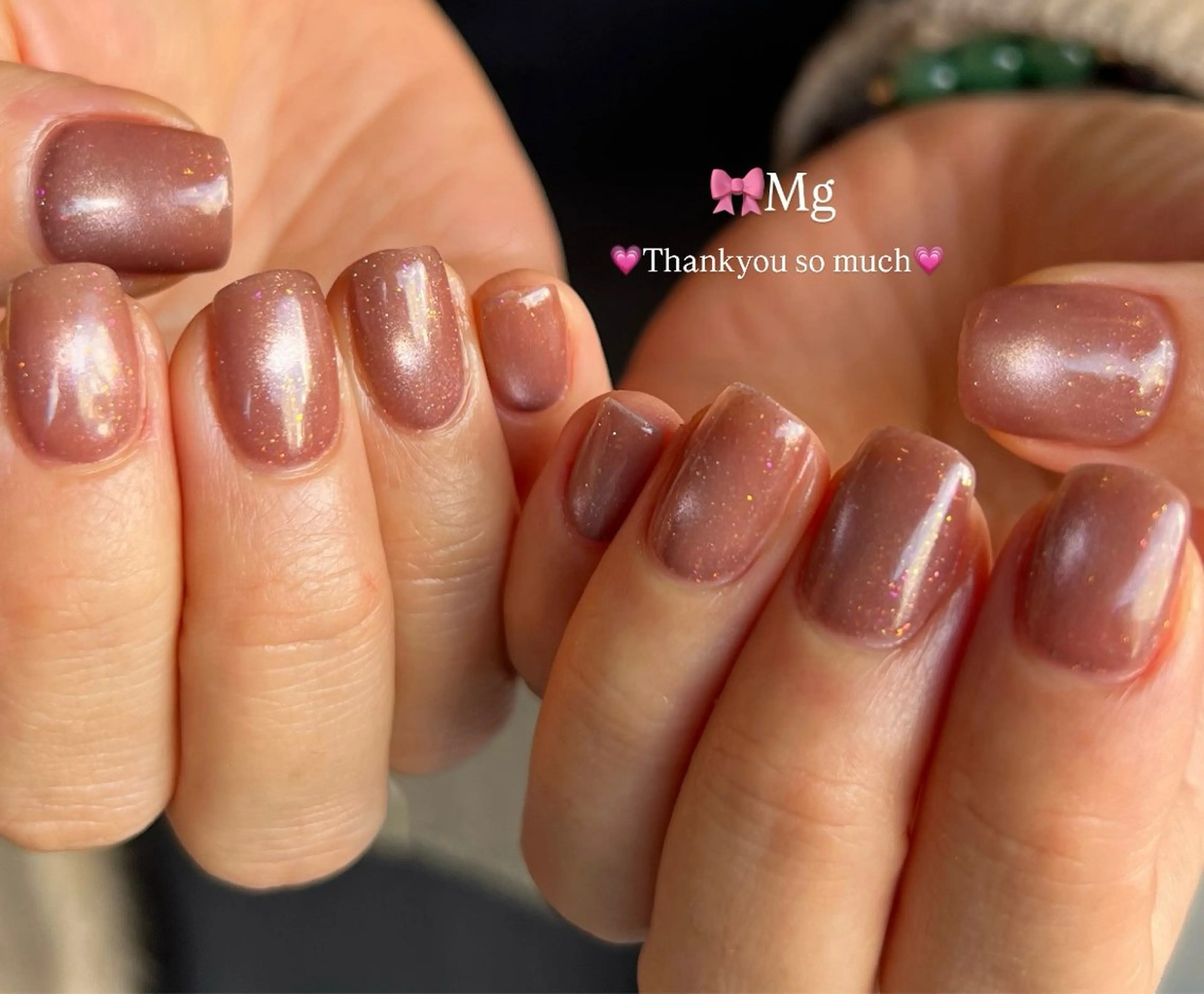 ネイル フラッシュネイル マグネットネイル ワンカラーネイル ハンドネイル ウエチ ノリカ🐸のネイルデザイン