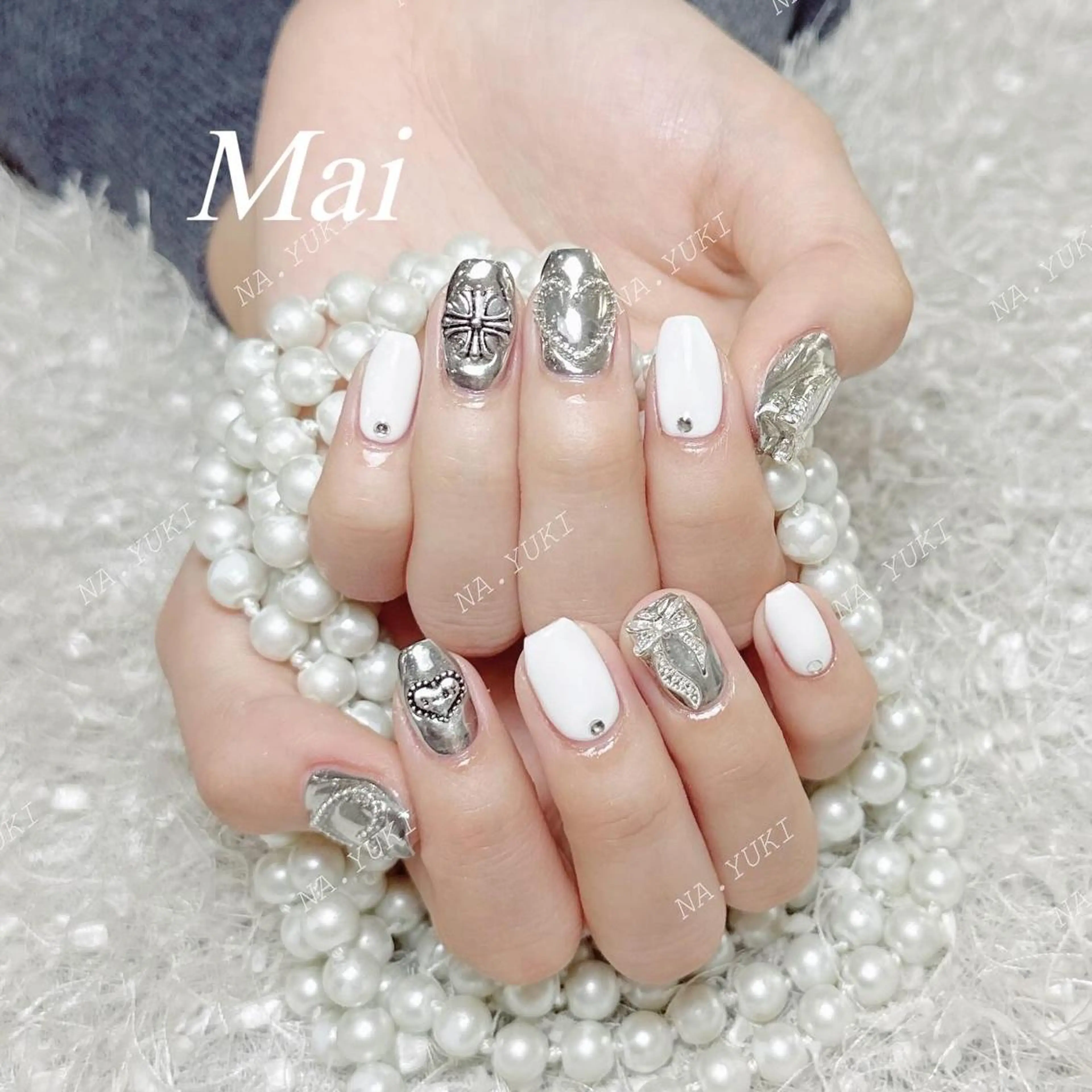 ネイル ハンドネイル ハンドケア YUKI 💗 渋谷店のネイルデザイン