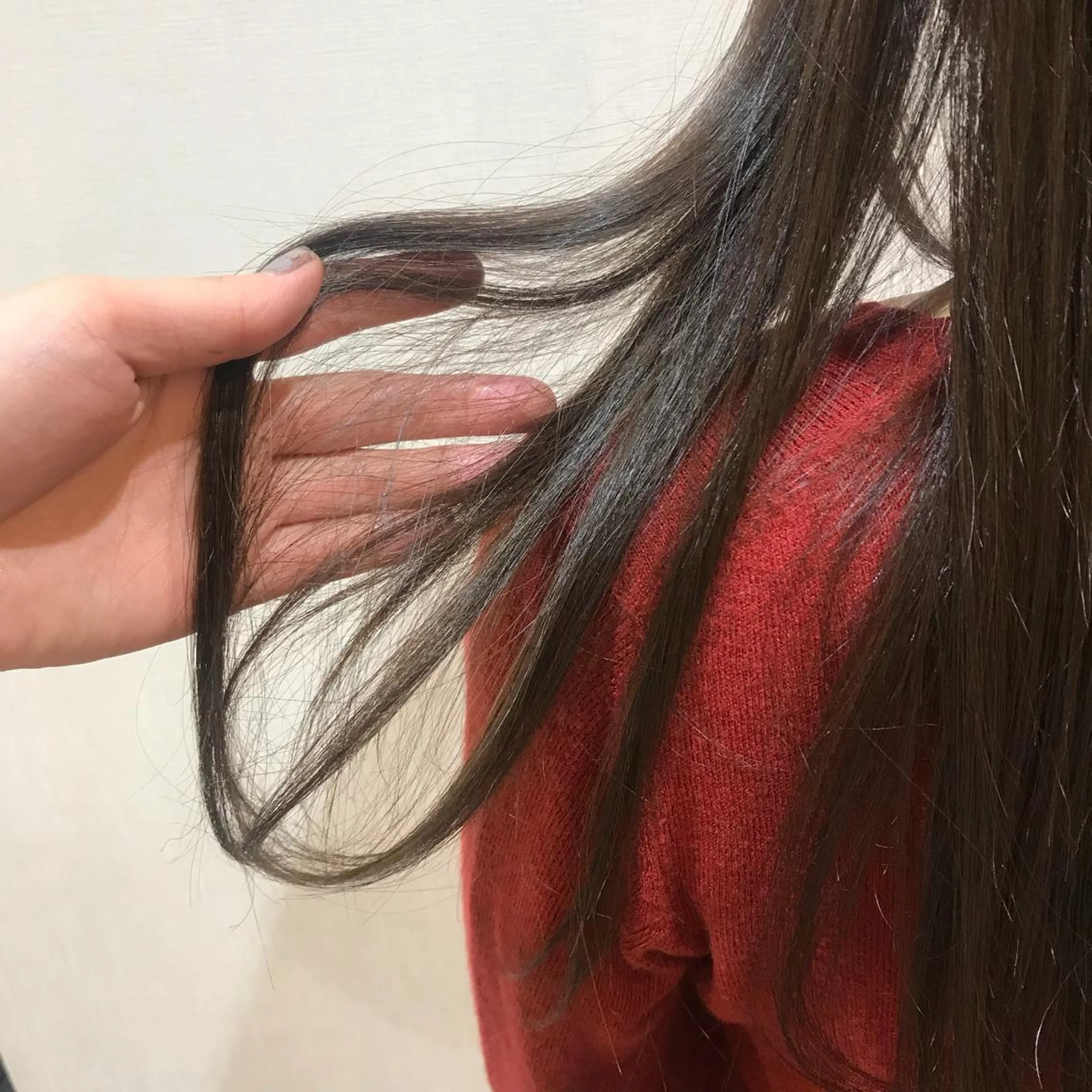 ロング カラー アッシュ アッシュブラウン ブラウンカラー 愛されヘア/ 暖色カラー/まいこのヘアスタイル