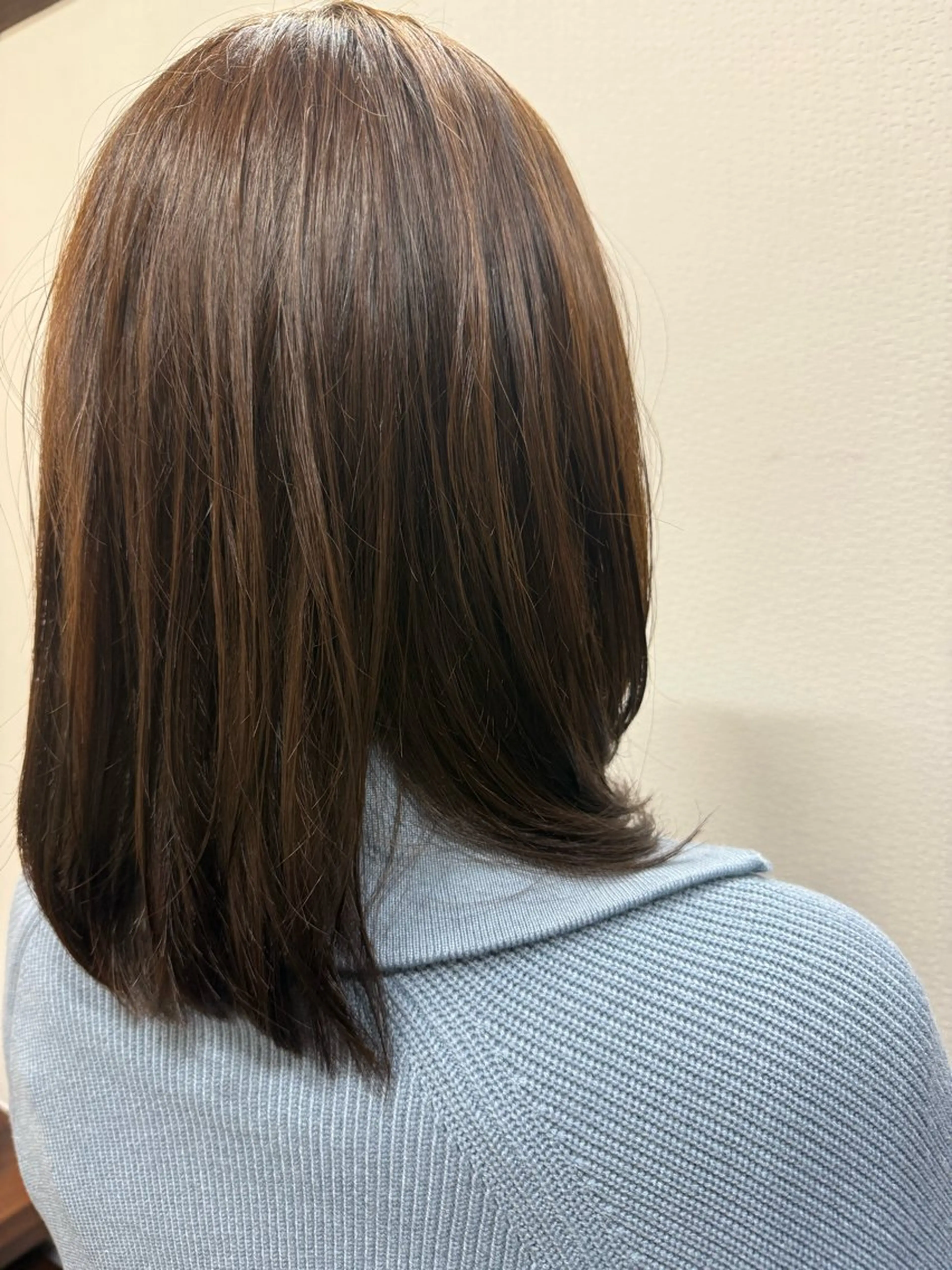 セミロング 艶カラー🕊️ ✴︎Yukari✴︎のヘアスタイル