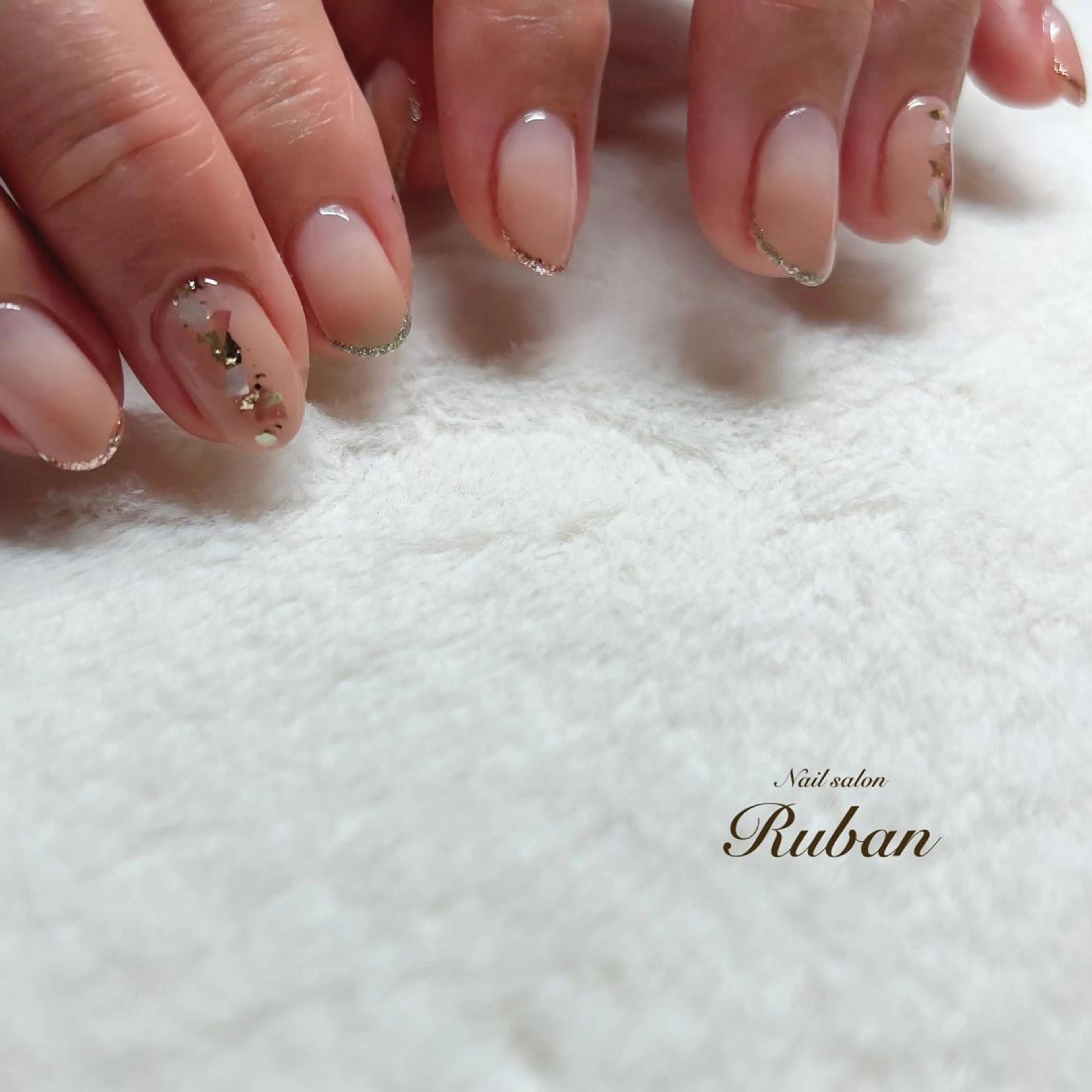 ネイル グラデーション シンプルネイル Nail salon Rubanのネイルデザイン