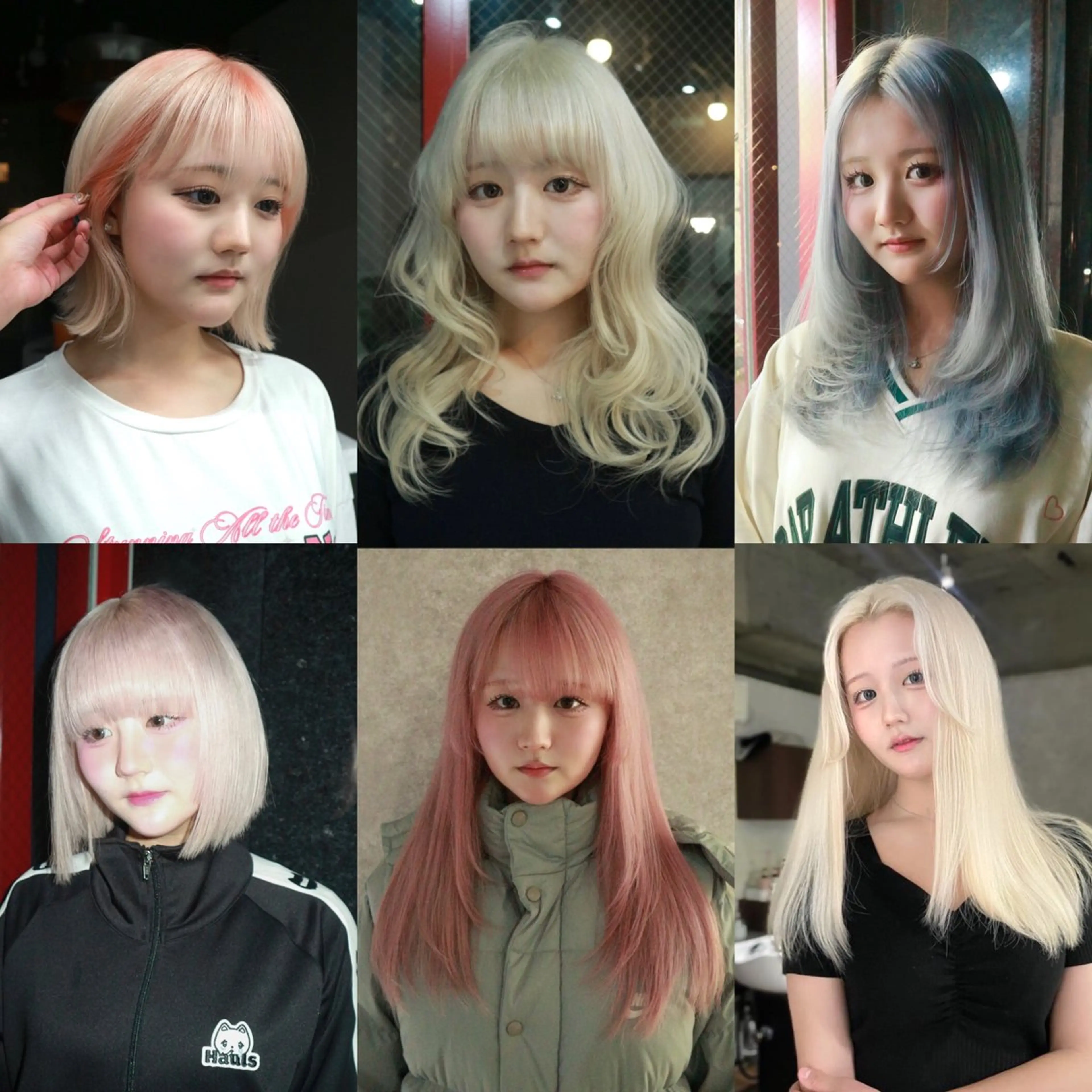 ミディアム カラー ヘアカラー トリートメント ハイトーン/メンズ/ デザイン/梅田/ミユのヘアスタイル