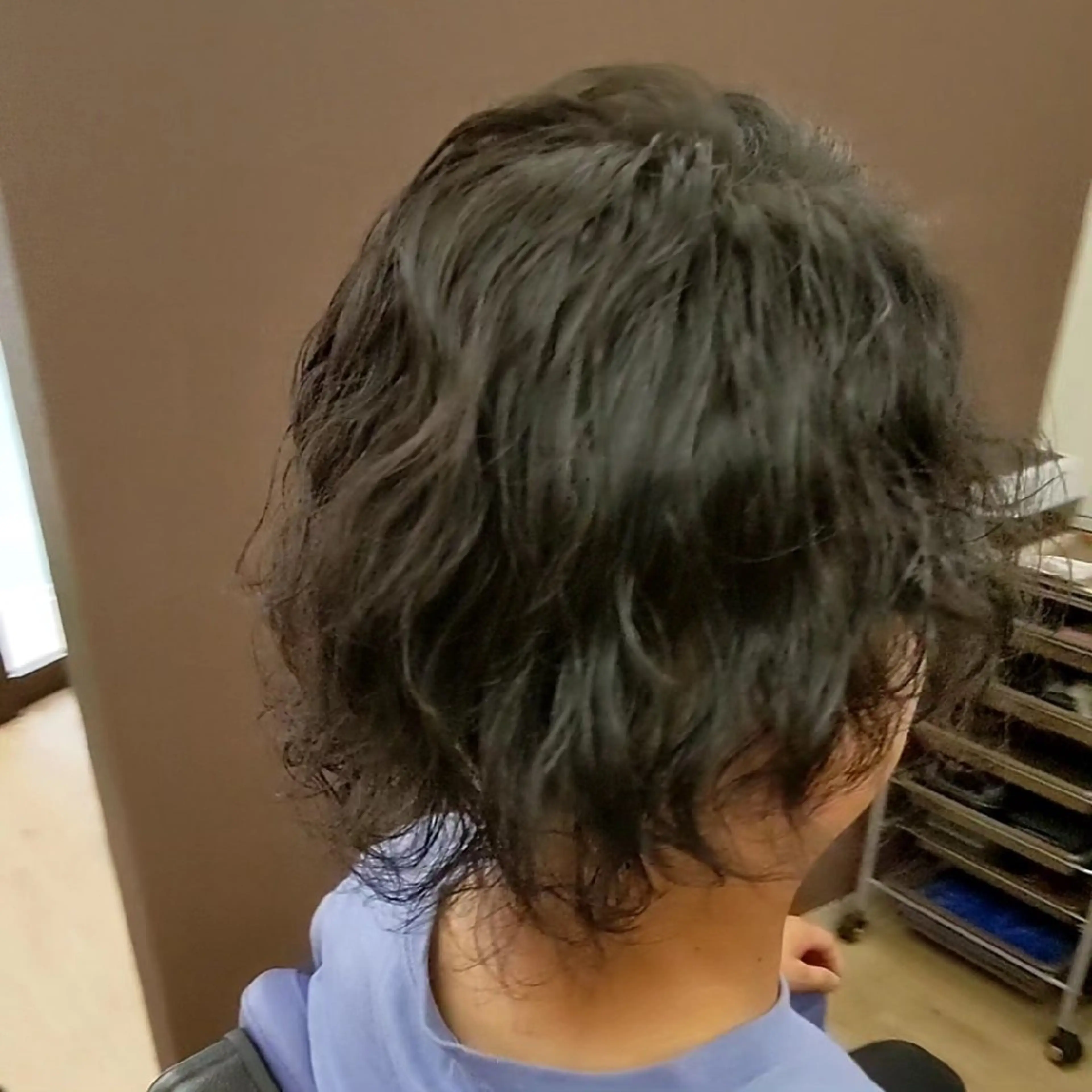 メンズ パーマ ミディアム ミディアムパーマ メンズパーマ スパイラルパーマ カット パーマ 🏝川津瑛二🧖‍♀ 極上パーマ＆カラー⭕のエステ・リラクイメージ