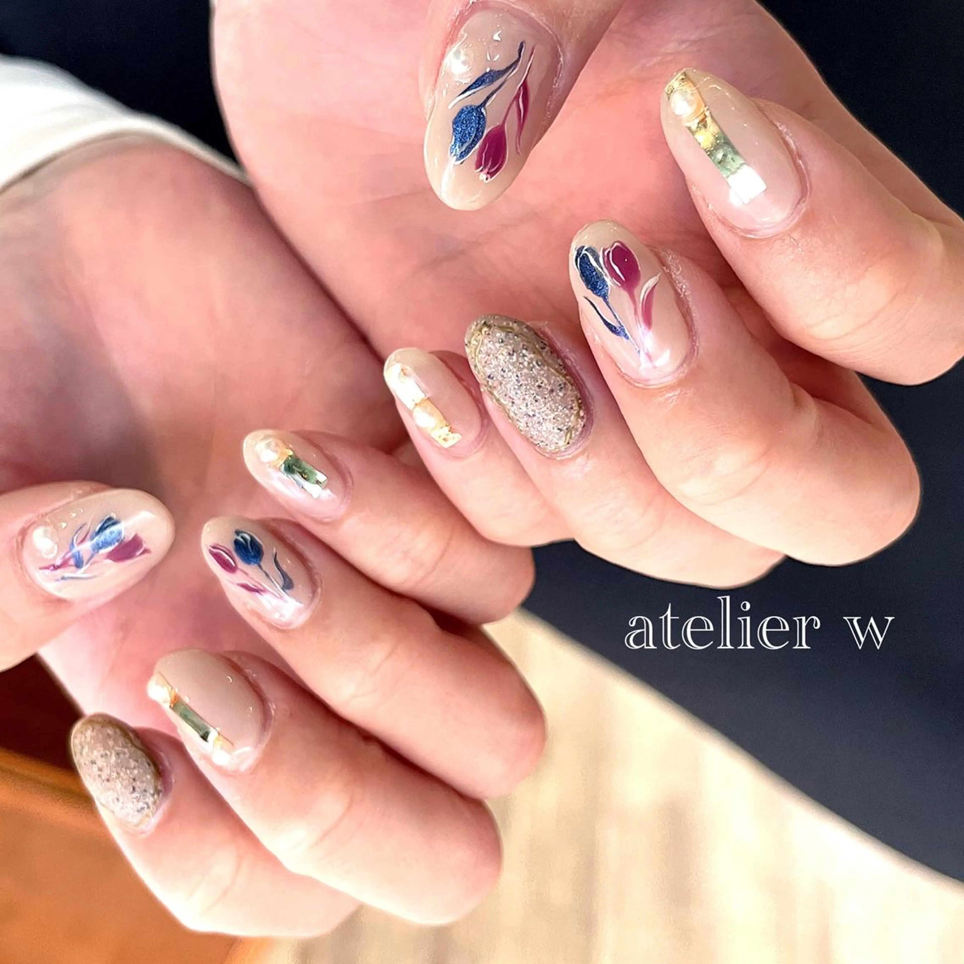 ネイル ハンドネイル 高橋 わかなのネイルデザイン