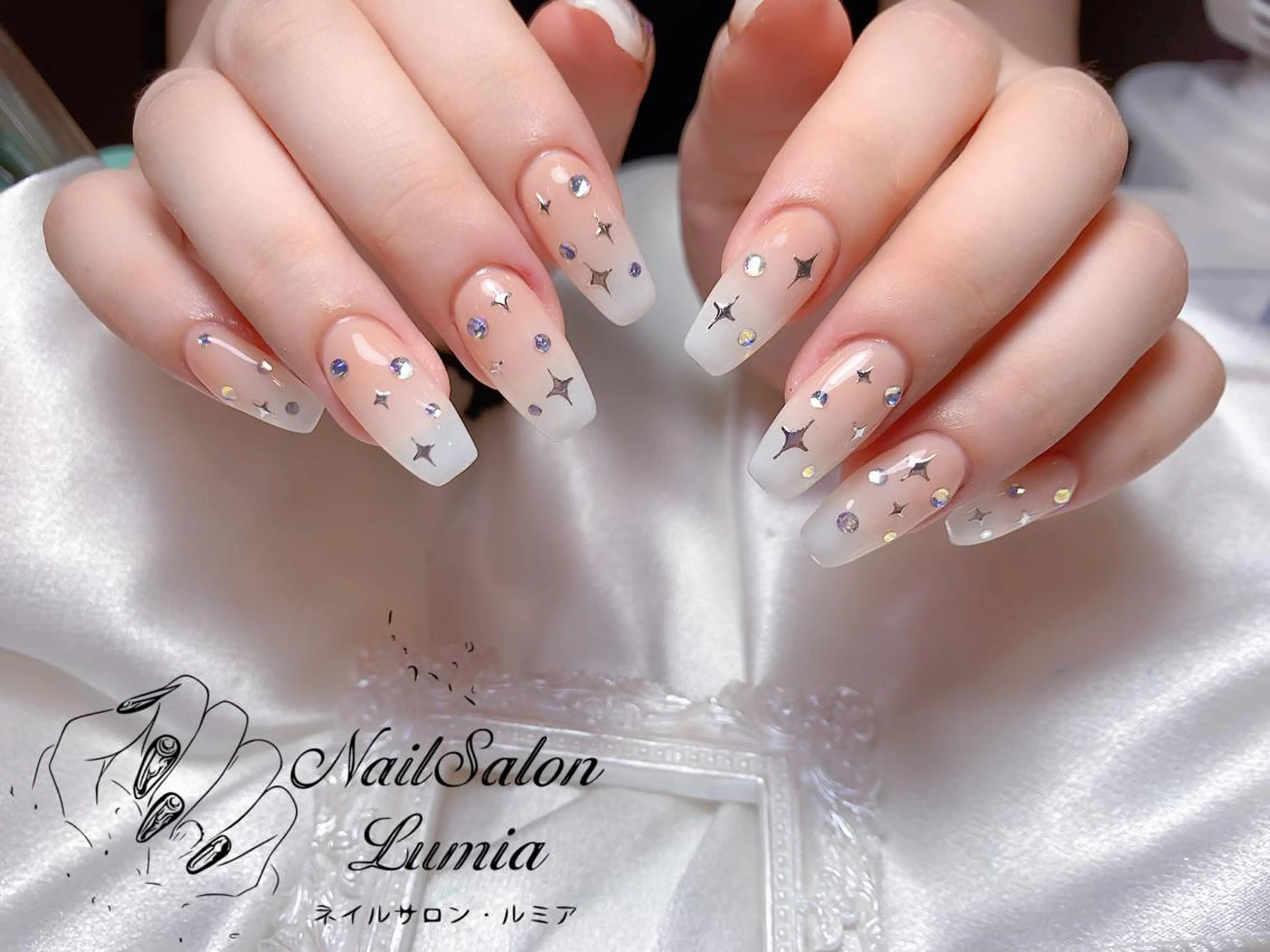 ネイル ハンドネイル ネイルサロン ルミア Lumia 店長のネイルデザイン