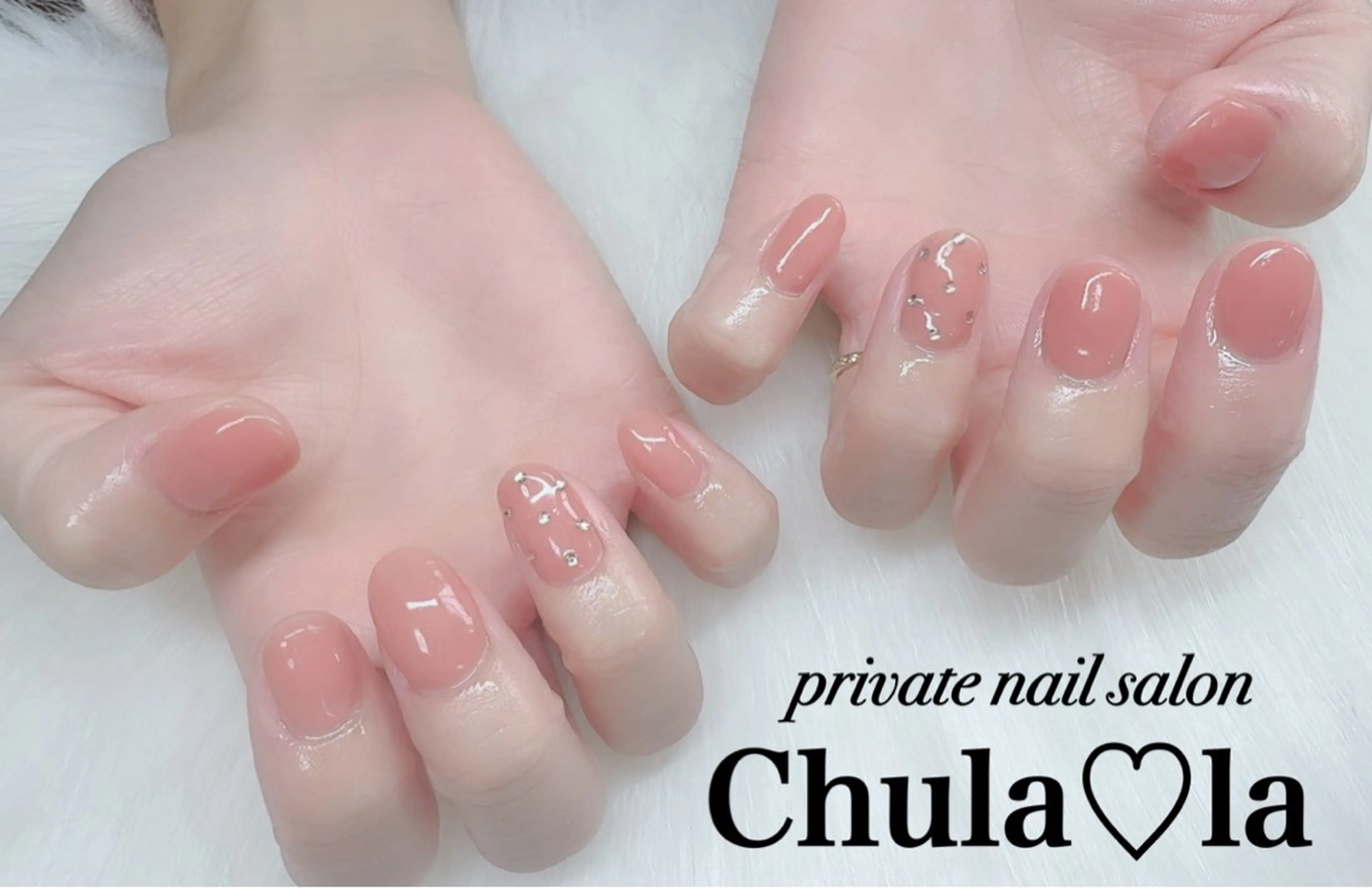 ネイル ストーンネイル ハンドネイル Chula♡la 豊見城市高安のネイルデザイン