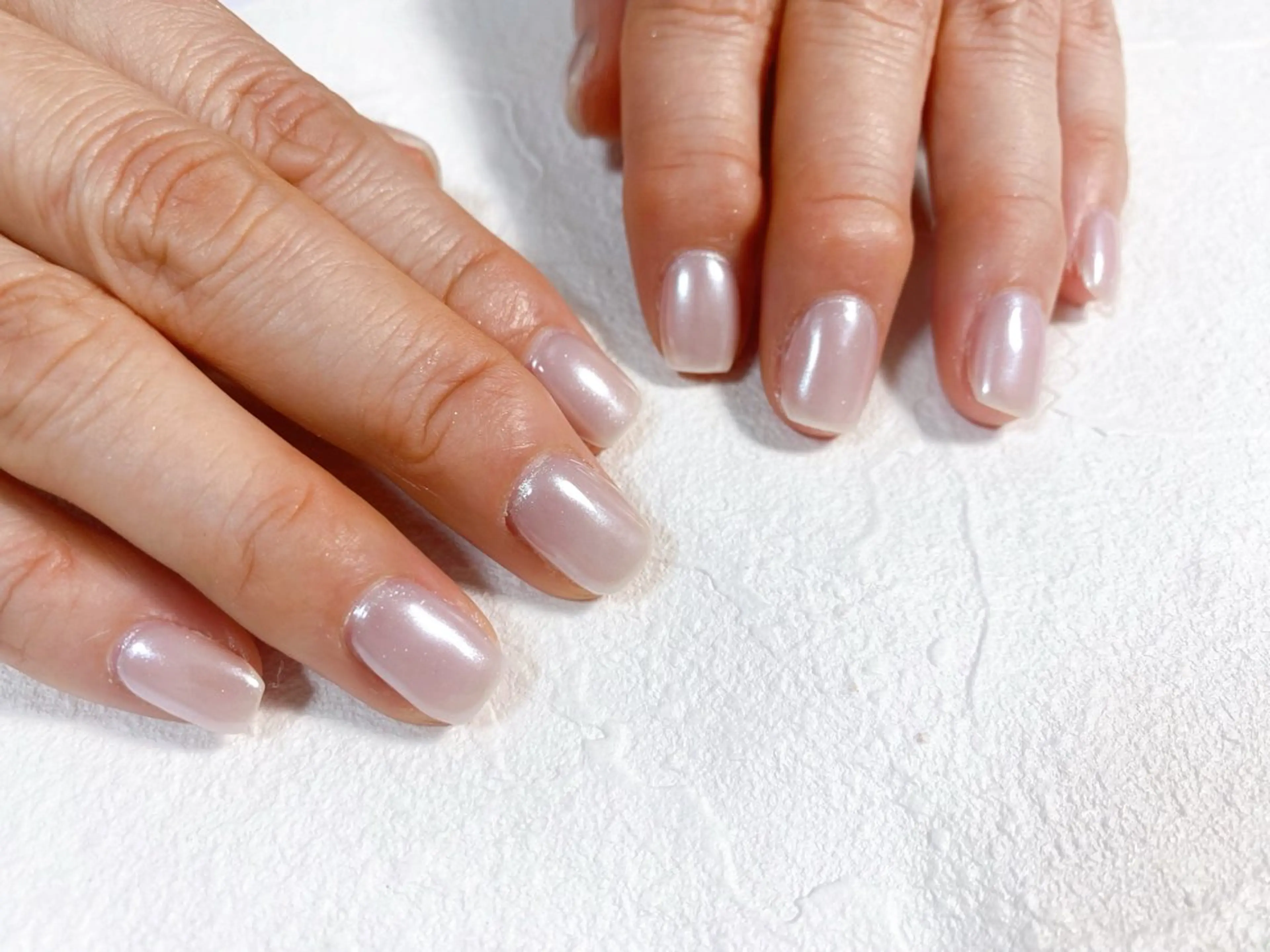 ネイル オーロラネイル フットネイル フレンチネイル ジェルネイル 韓国ネイル ハンドネイル kiki nail たまプラーザのネイルデザイン