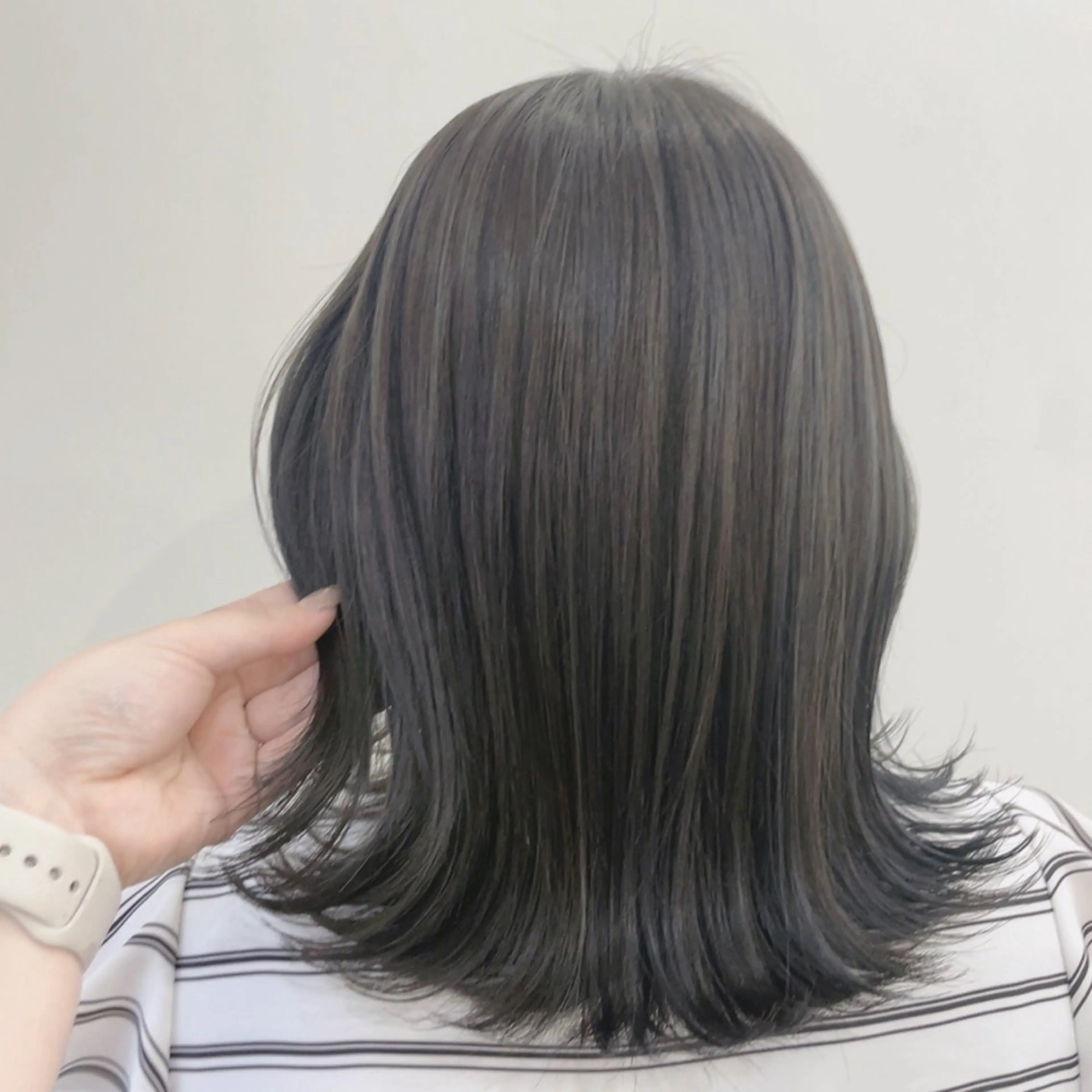 ミディアム カラー モテ髪美容師♡ ひなたのヘアスタイル