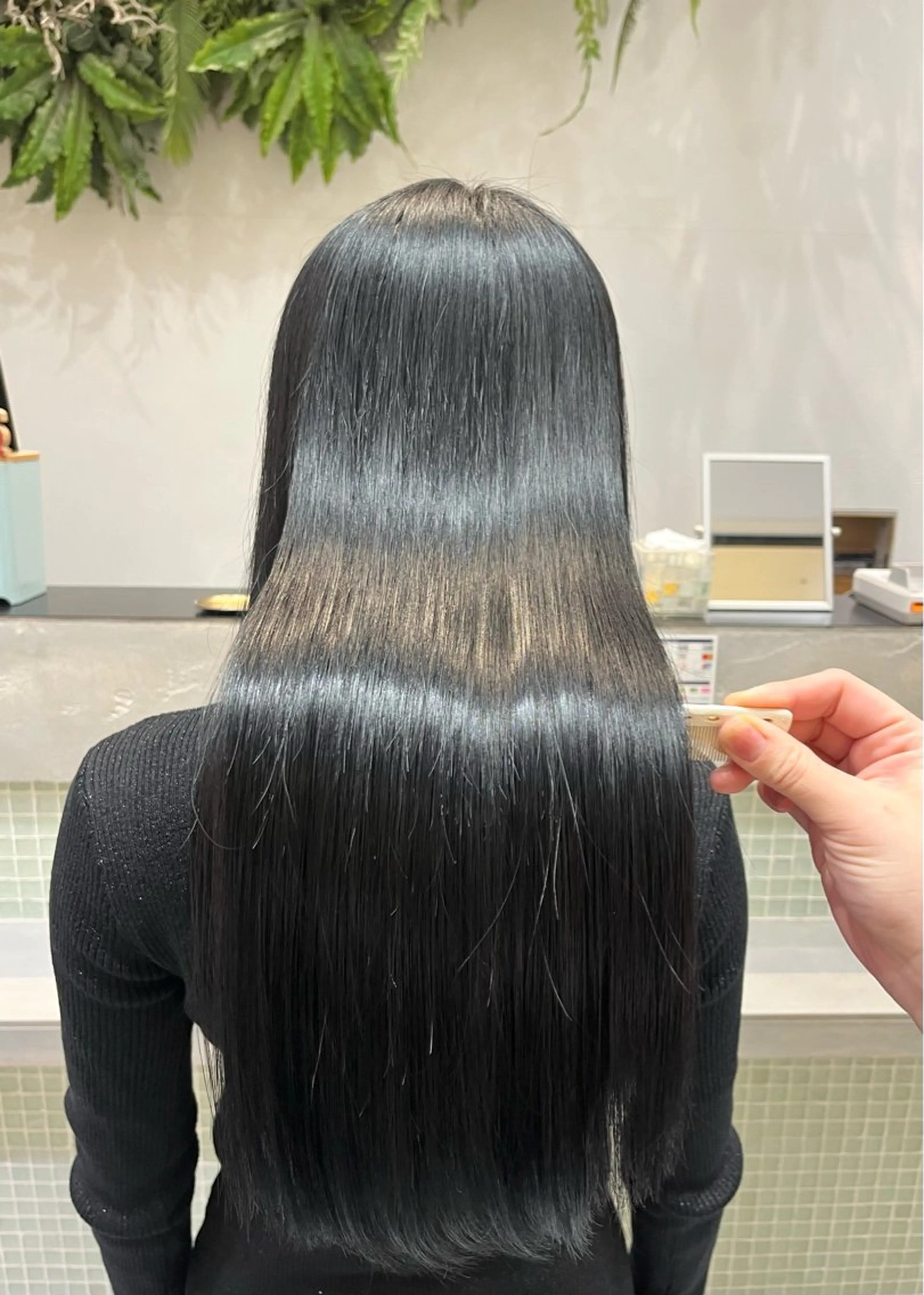 カラー かわいいを＋🎀𖤐 上品hair/ 星愛のヘアスタイル