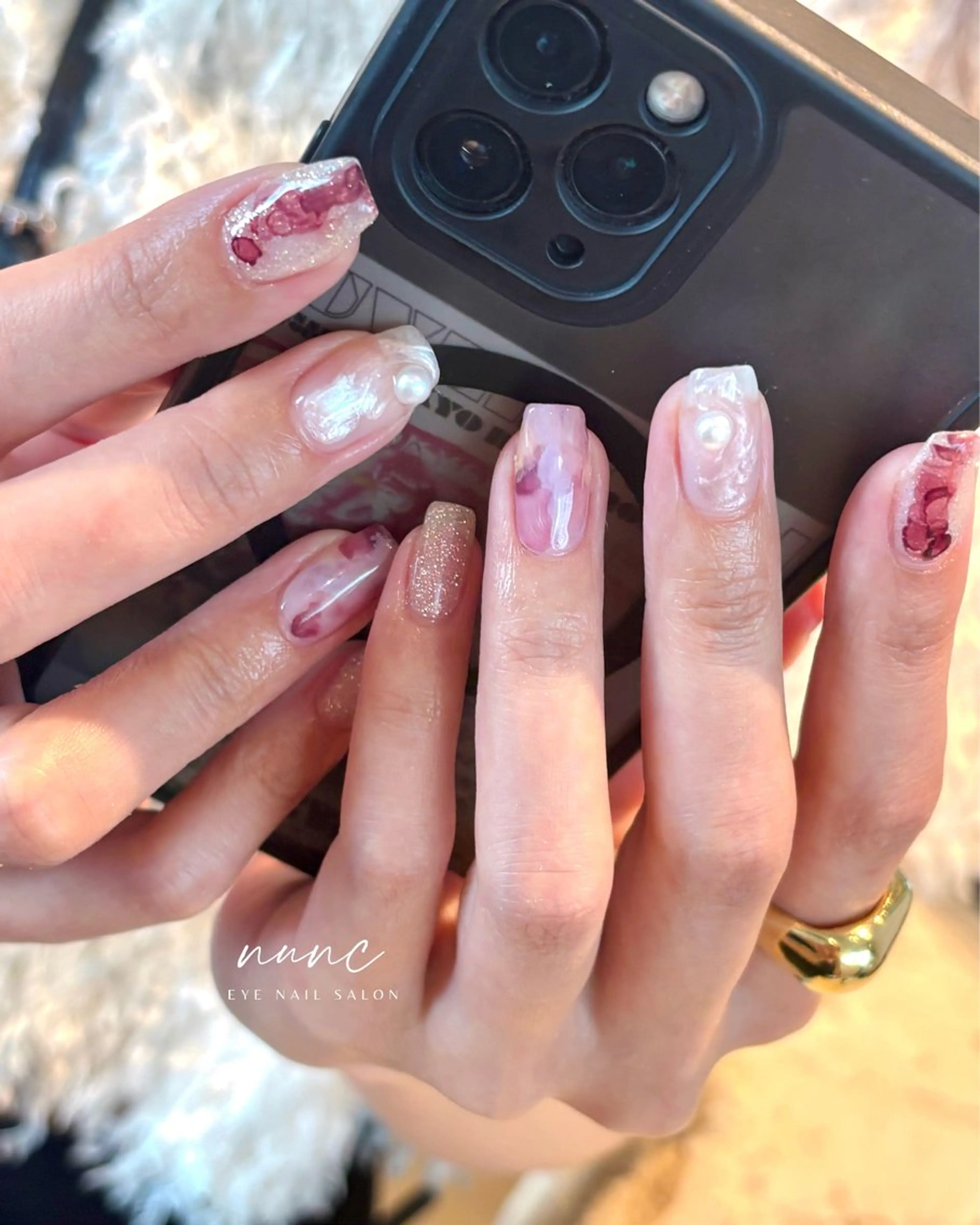 ネイル ハンドネイル 𝒦𝐸𝐼𝒩𝒜 錦糸町ネイルのネイルデザイン