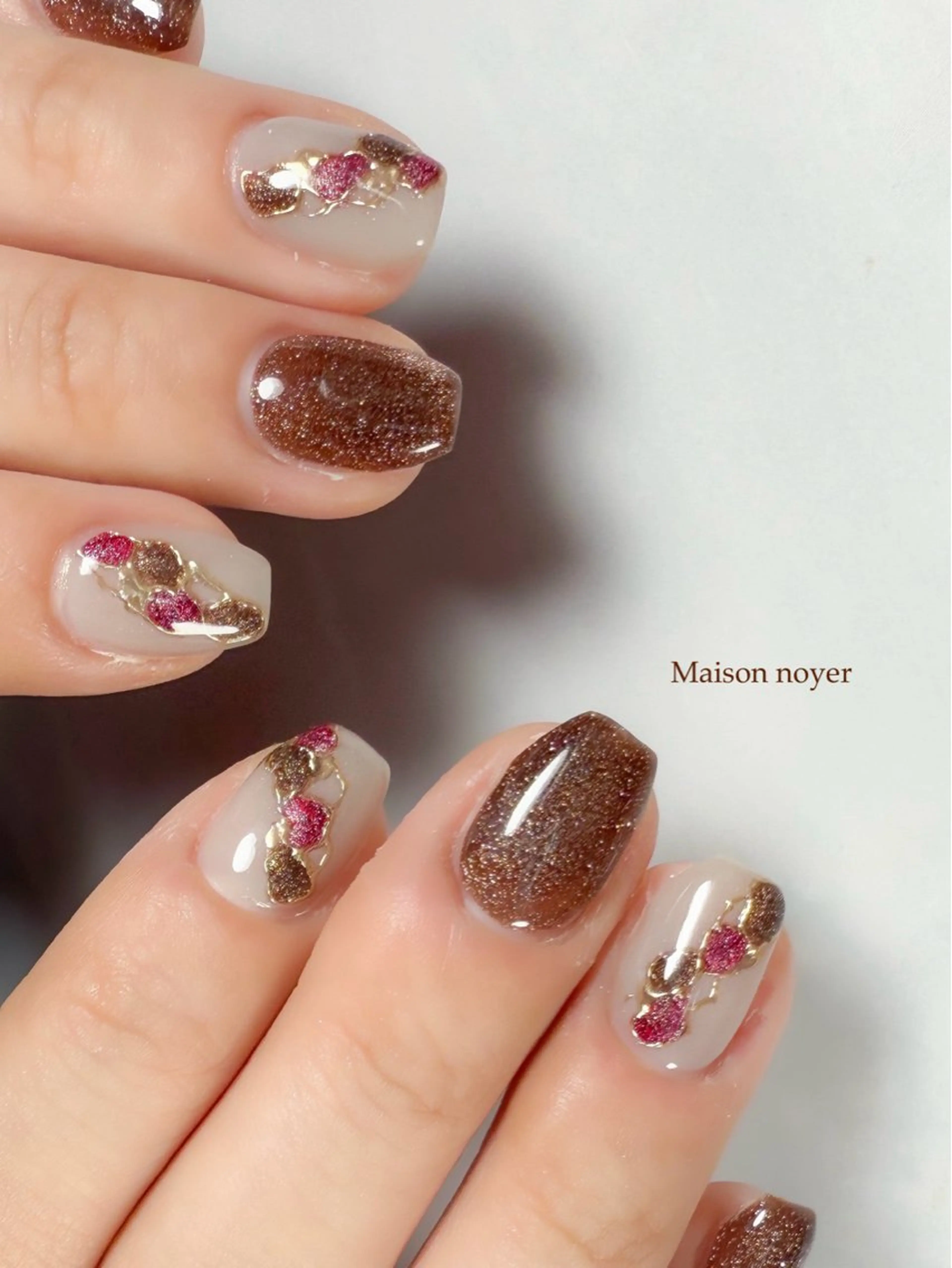 ネイル ハンドネイル Maison noyerのネイルデザイン