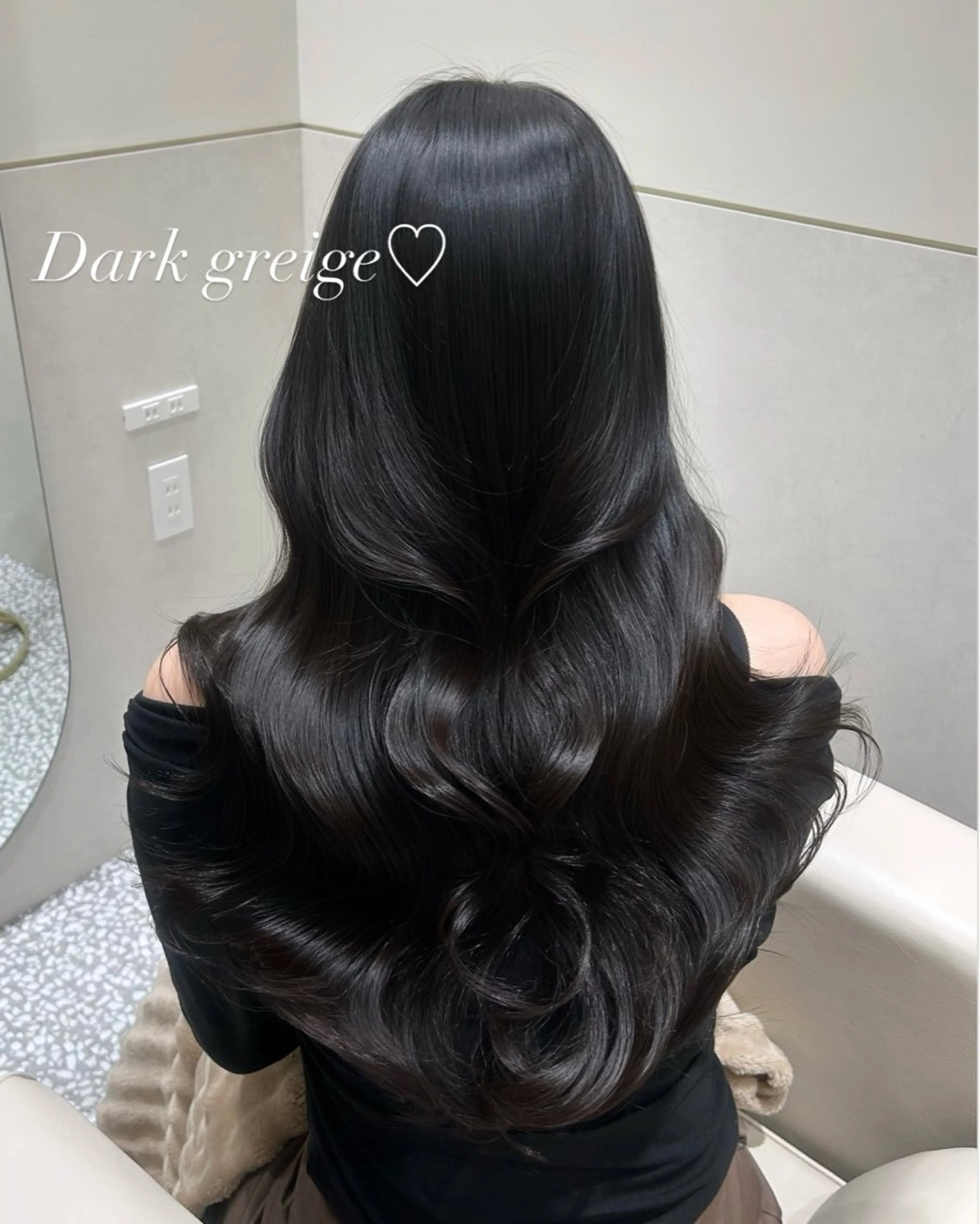 ロング カラー カット ヘアカラー トリートメント 🩷韓国ヘア/ヨシン モリ🩷Maikaのヘアスタイル