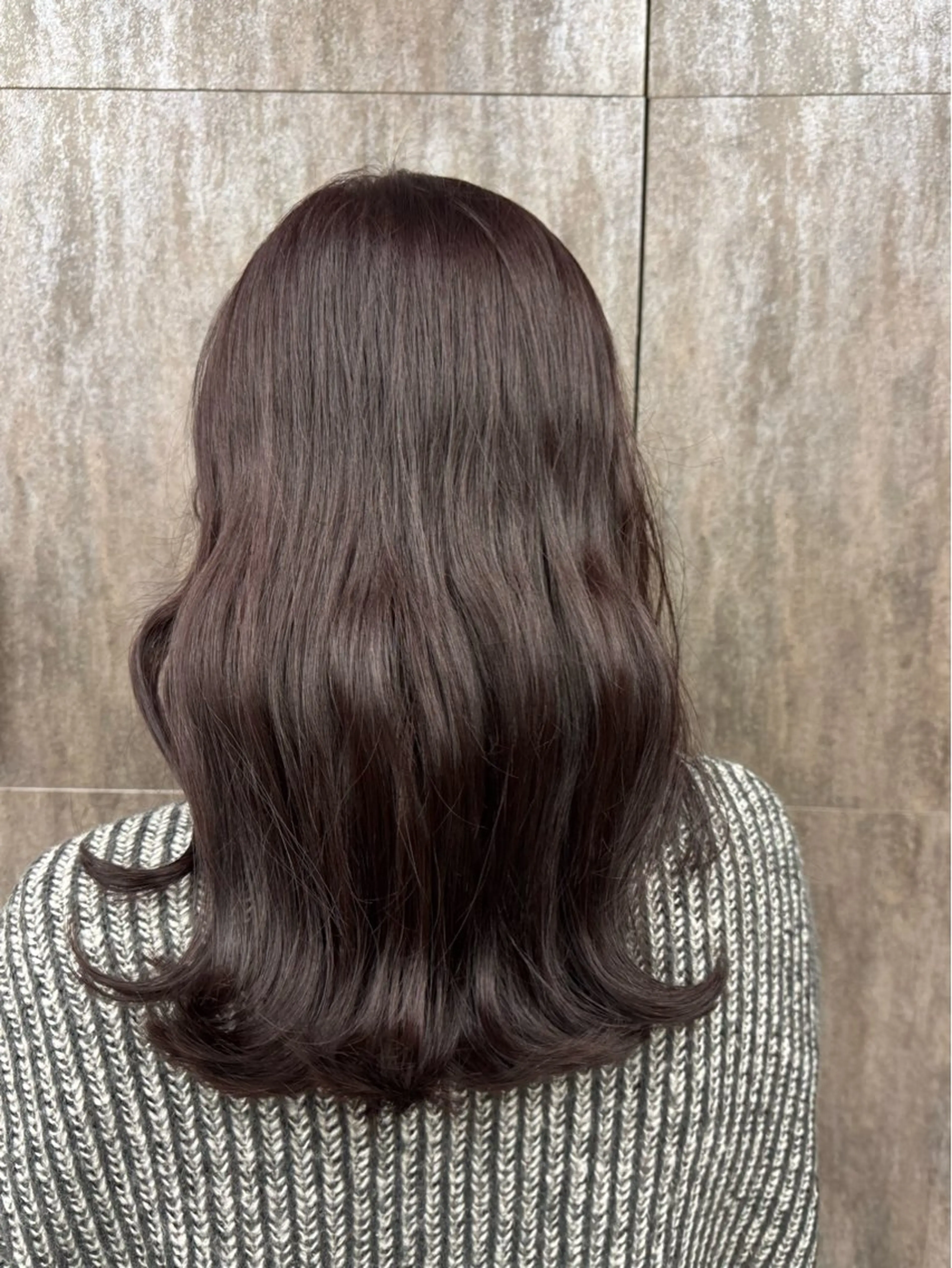 セミロング カラー miq 駒込店所属・ANNA ㅤㅤㅤㅤㅤのヘアスタイル