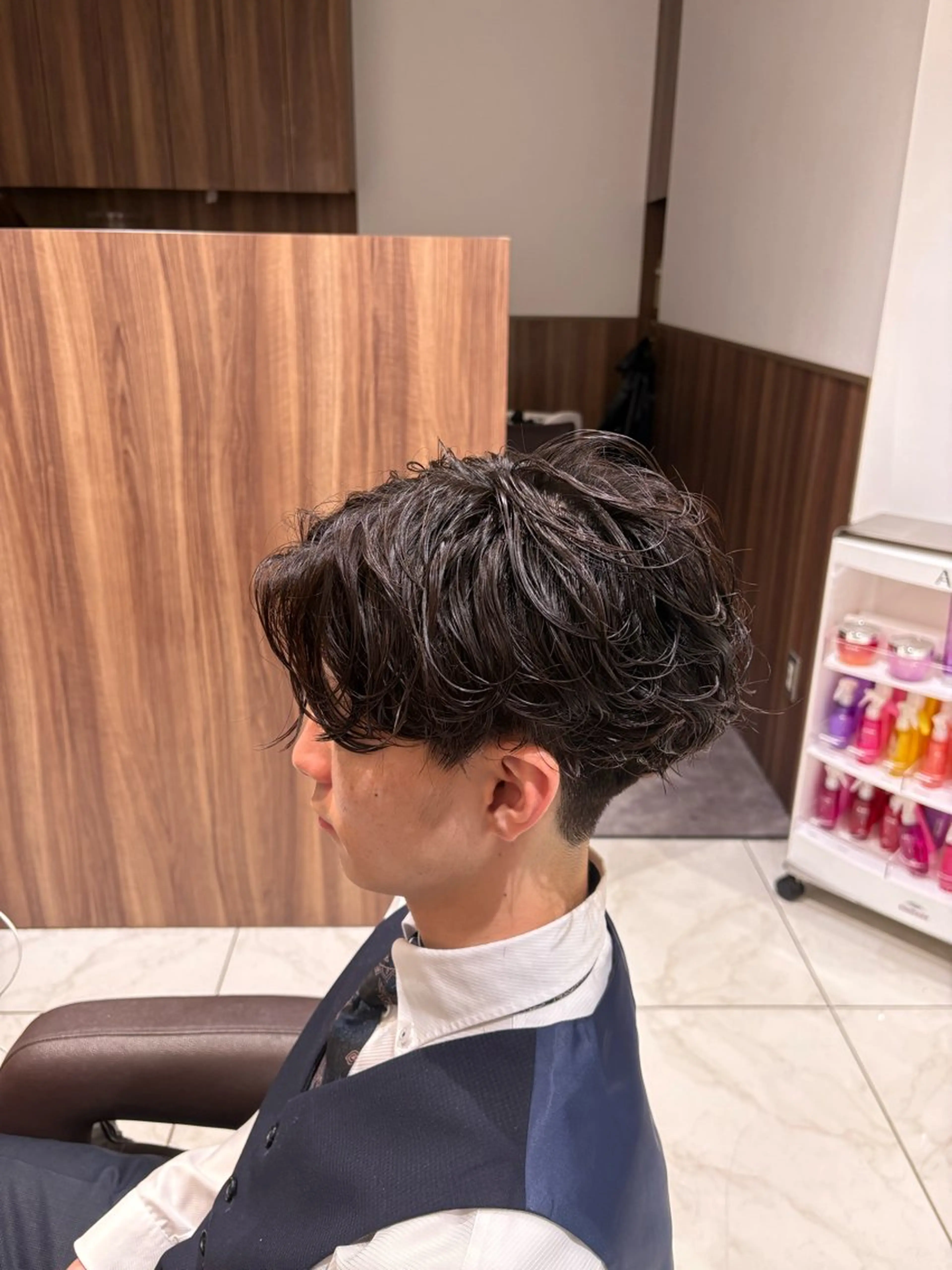 カット+パーマ+トリートメントの写真