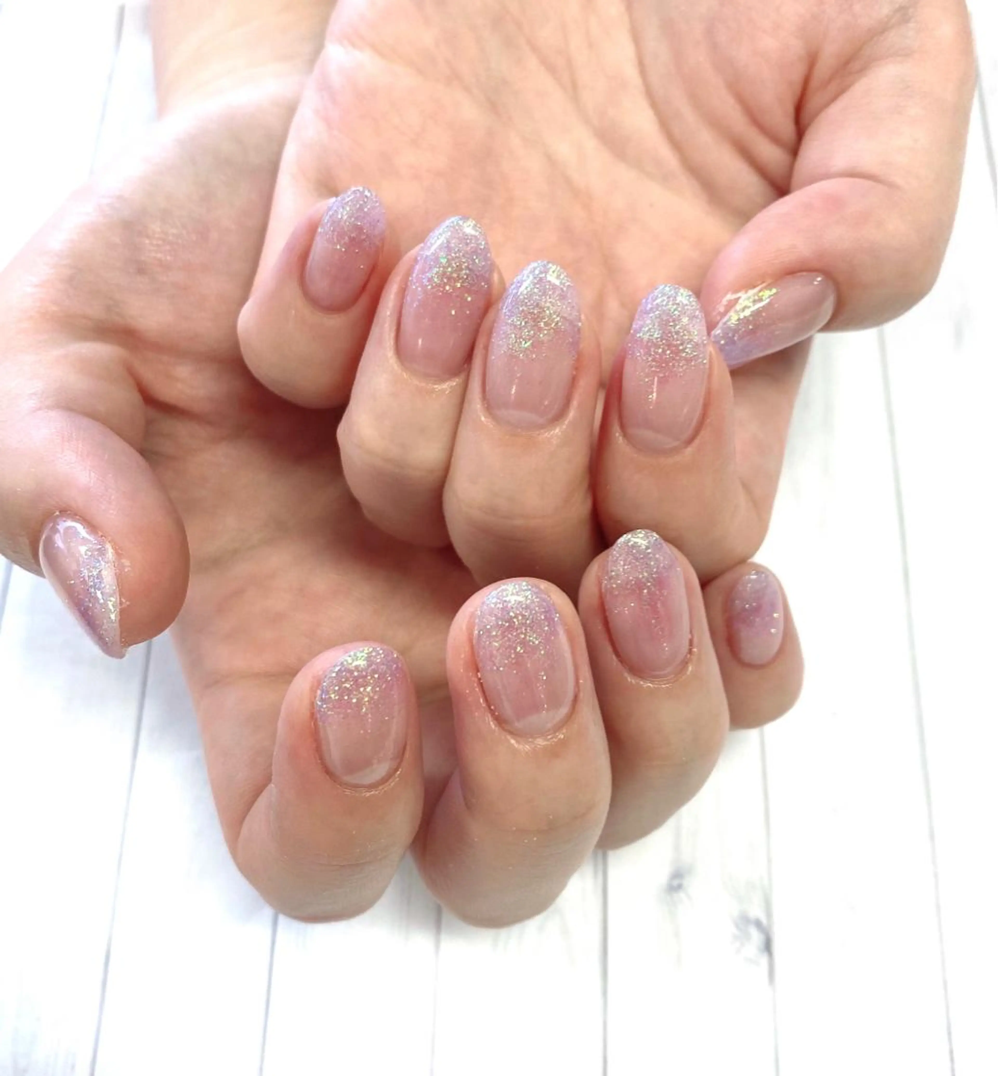 ネイル ラメ(グリッター) ラメグラデーション 🌻ひまり🌻 ネイルのネイルデザイン