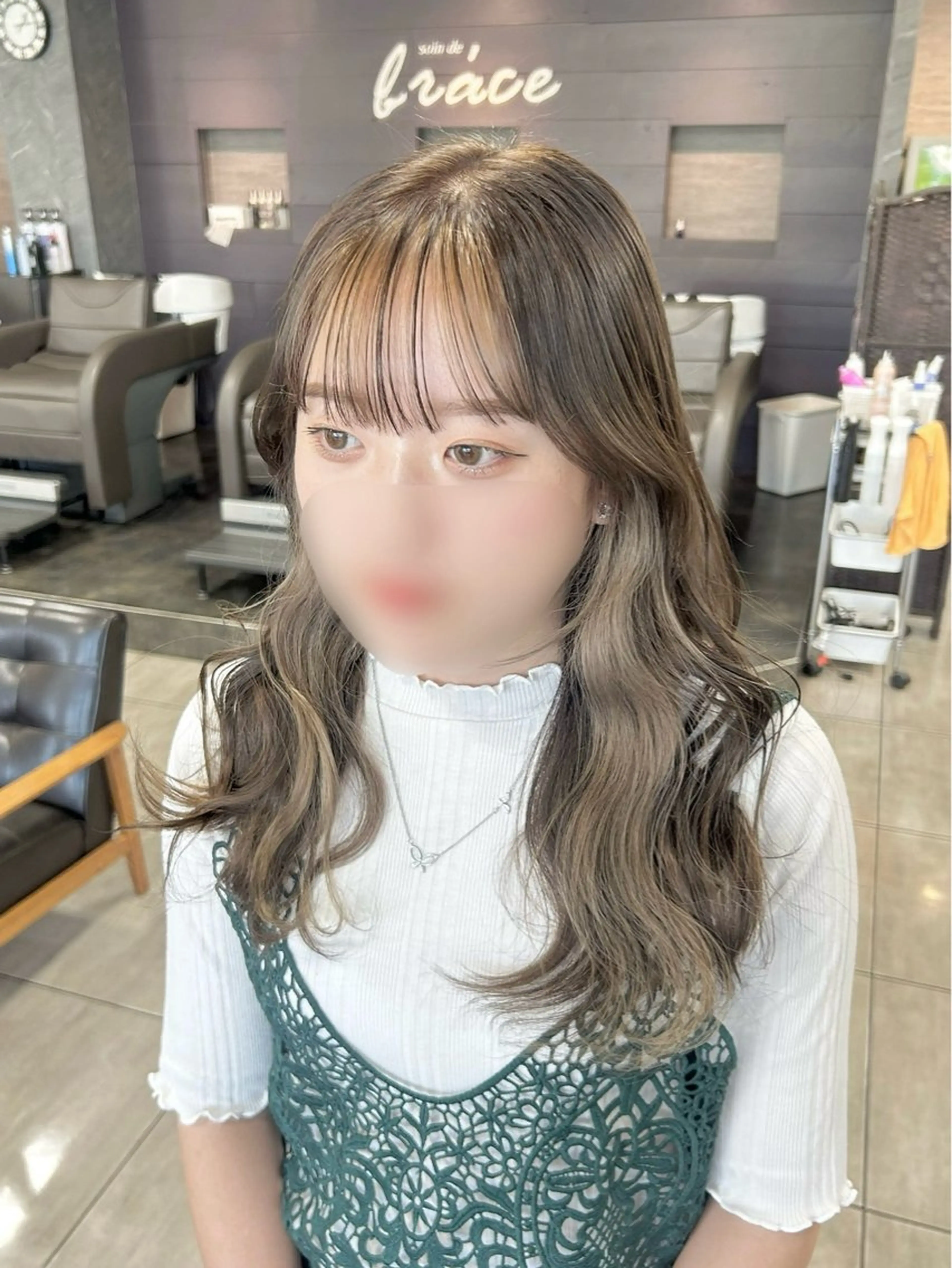 ロング カット ヘアカラー 🫧艶髪カラー🫧 森本くるみのヘアスタイル