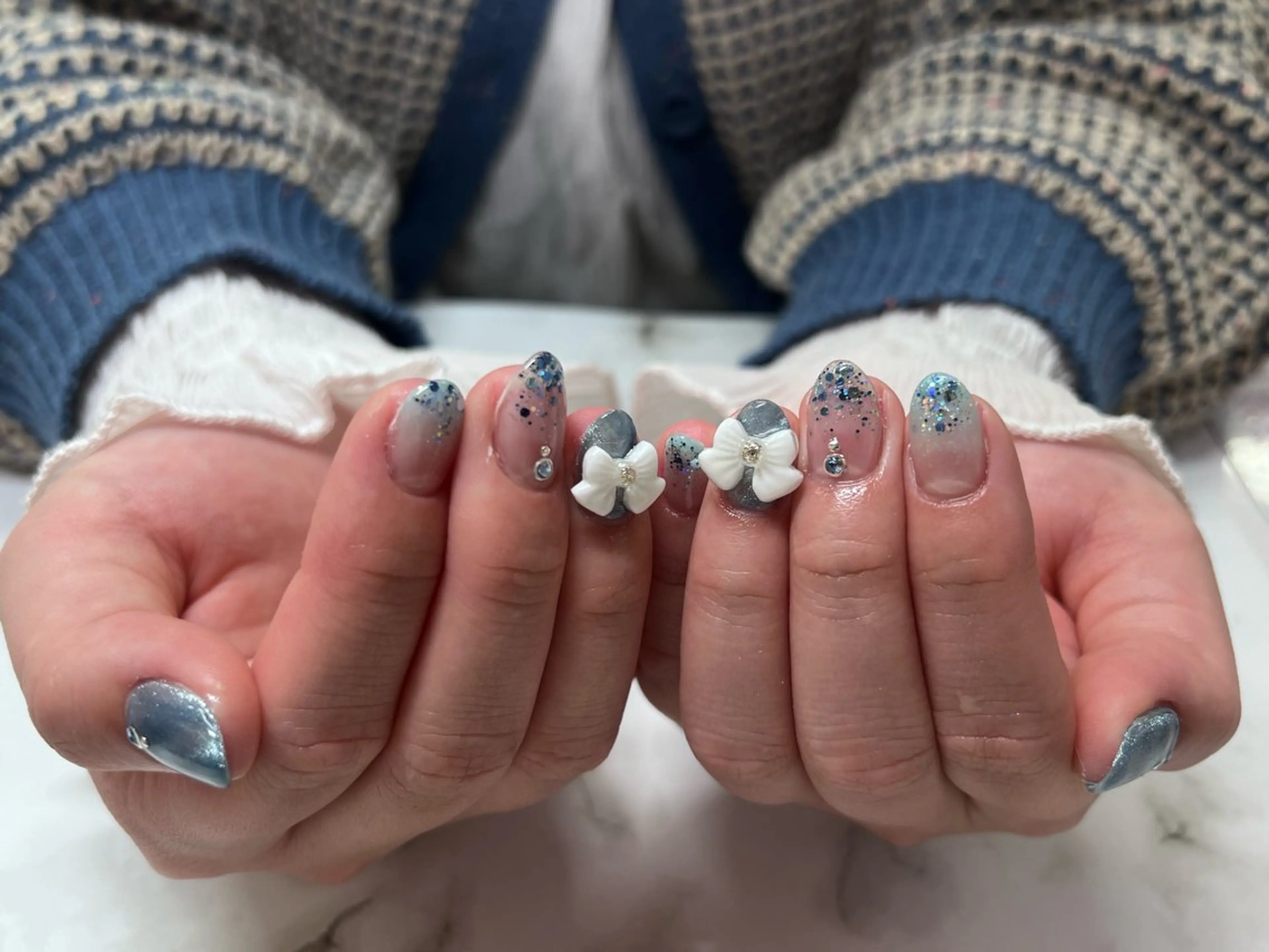 ネイル 自由が丘サロン あやめ💅のネイルデザイン