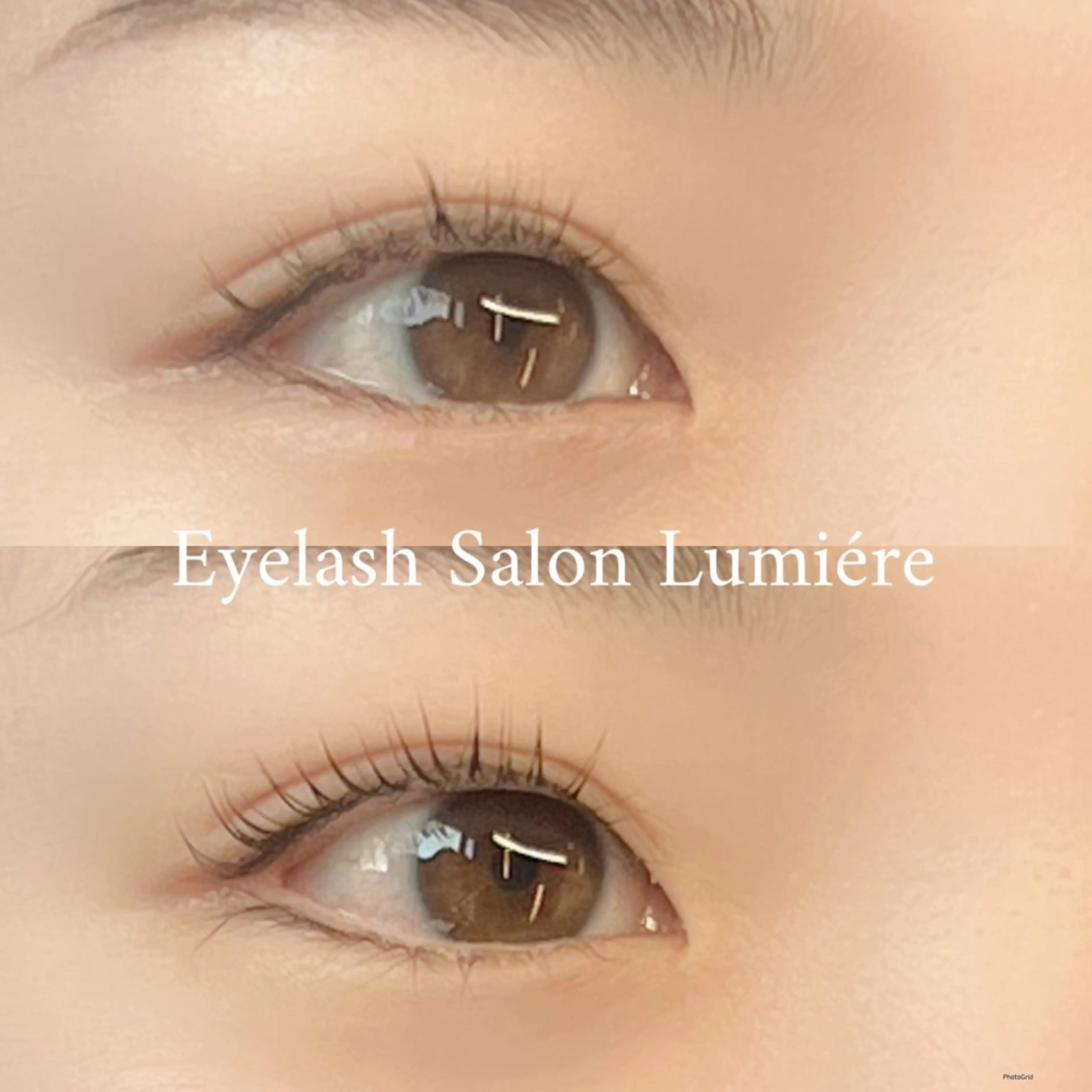 マツエク・マツパ Lumiére SAKURAのマツエク・マツパデザイン