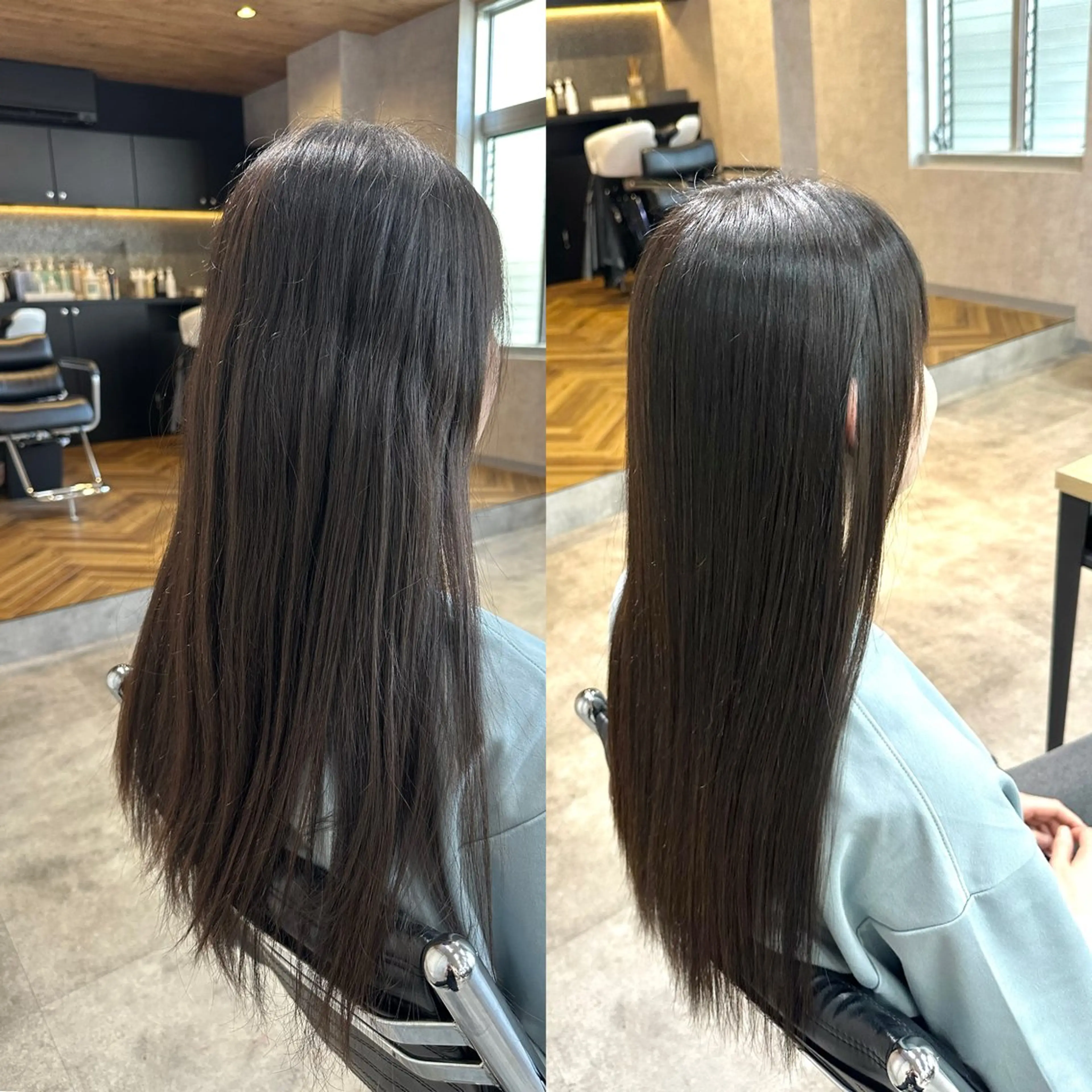ロング 【縮毛矯正髪質改善】 中山健太のヘアスタイル