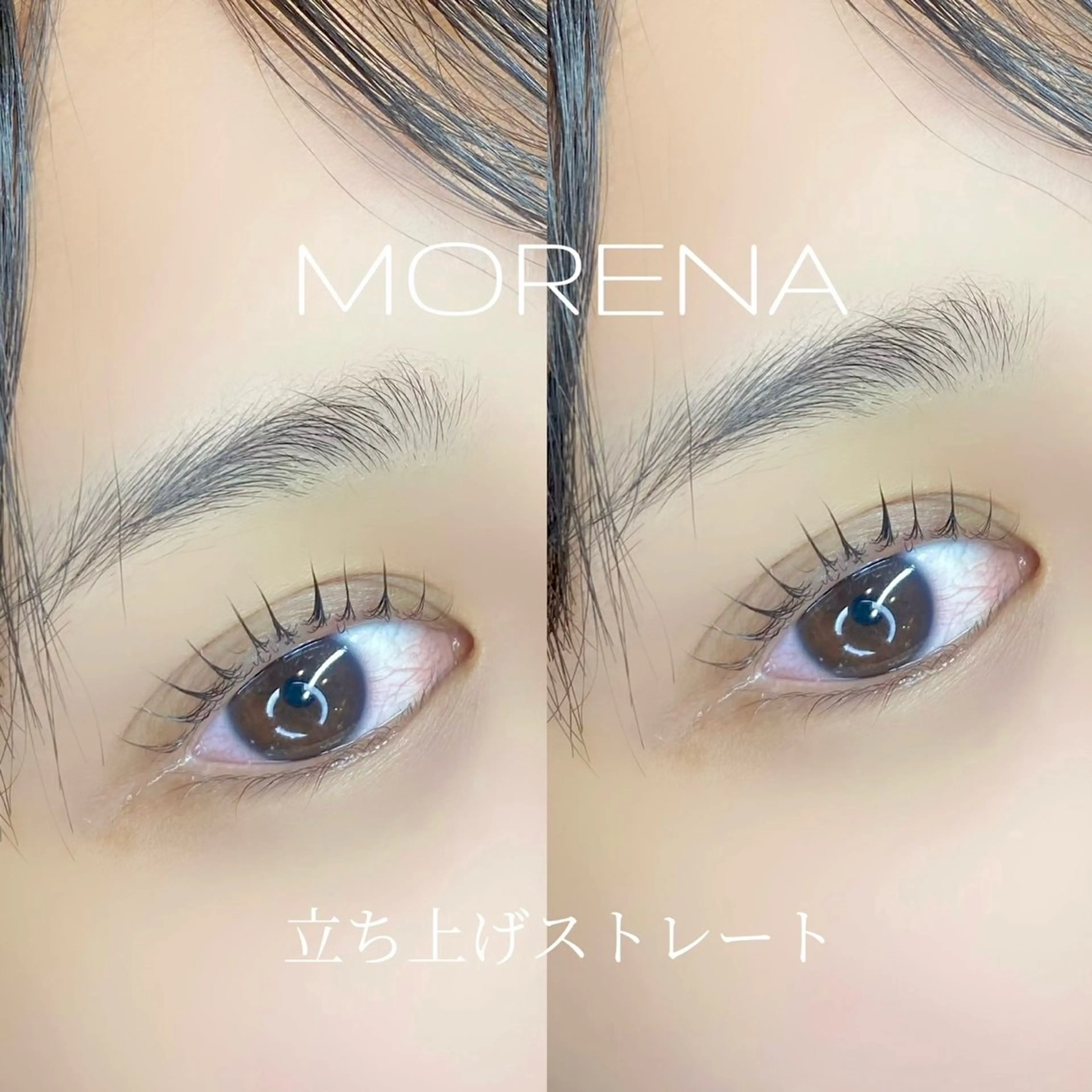 マツエク・マツパ 小顔eyelash MORENAのマツエク・マツパデザイン