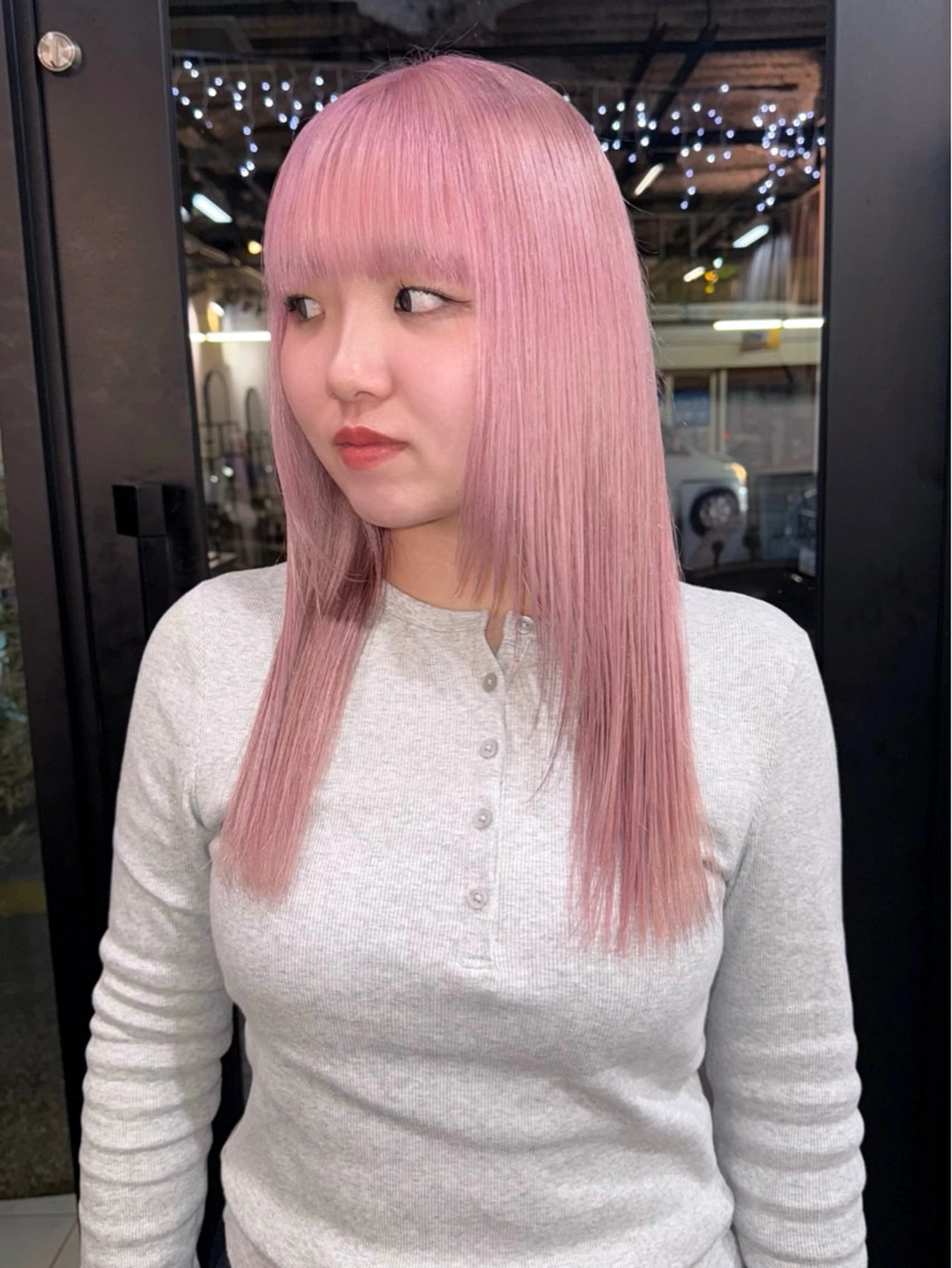 カラー 後藤 未奈のヘアスタイル