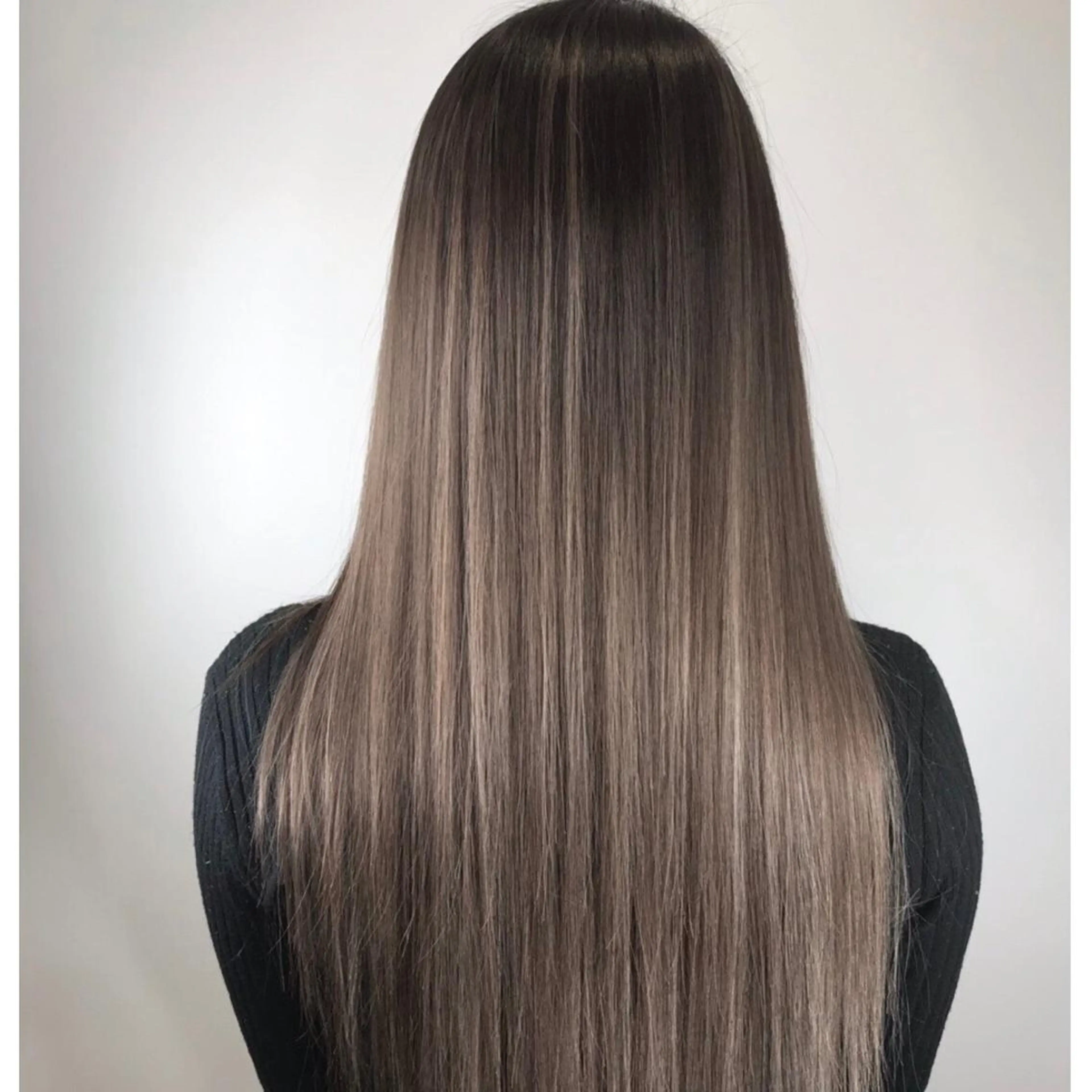 ロング 💛透明感ハイトーン /ブリーチ縮毛💛のヘアスタイル