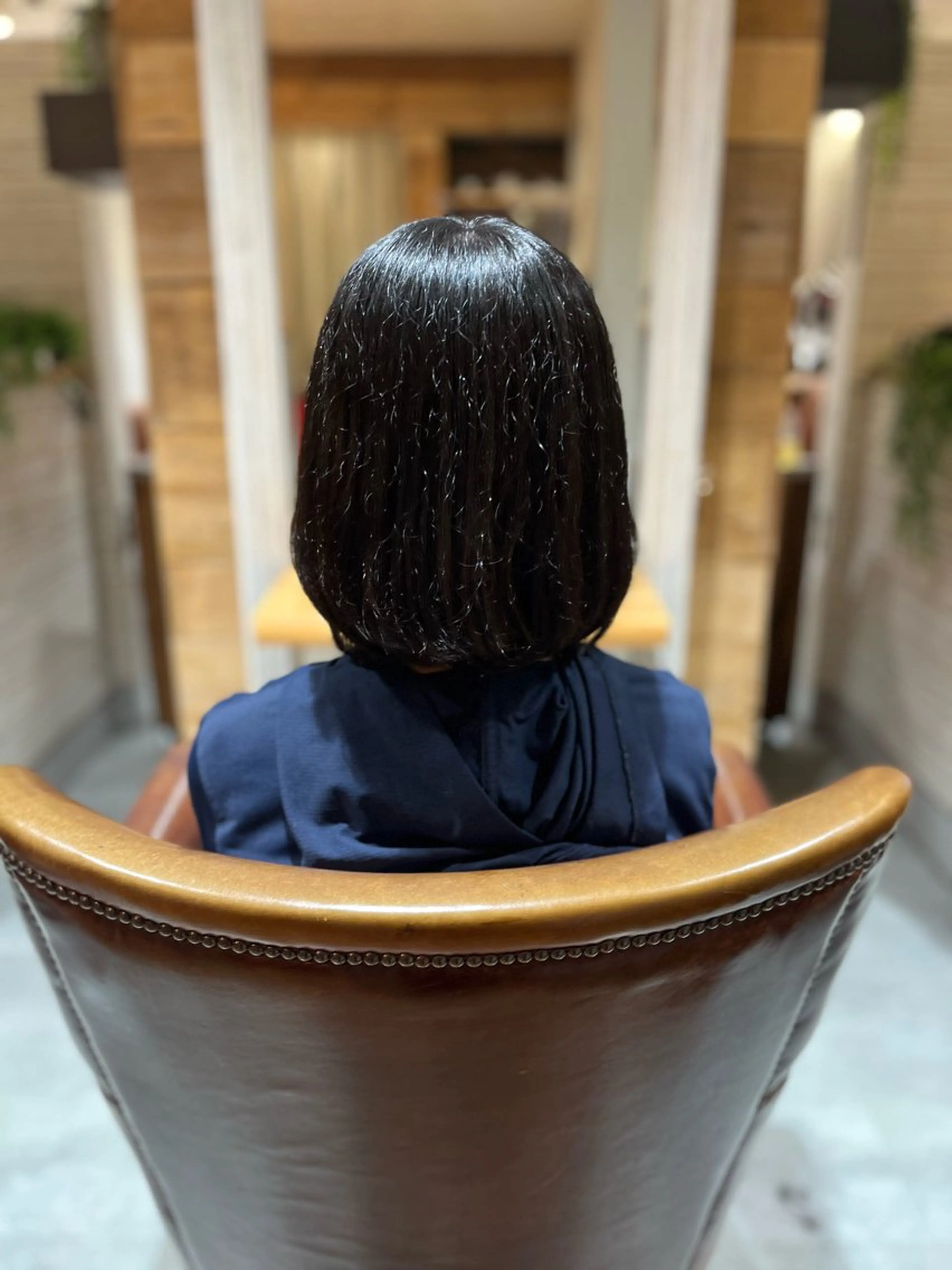 ミディアム 菊地 真優のヘアスタイル