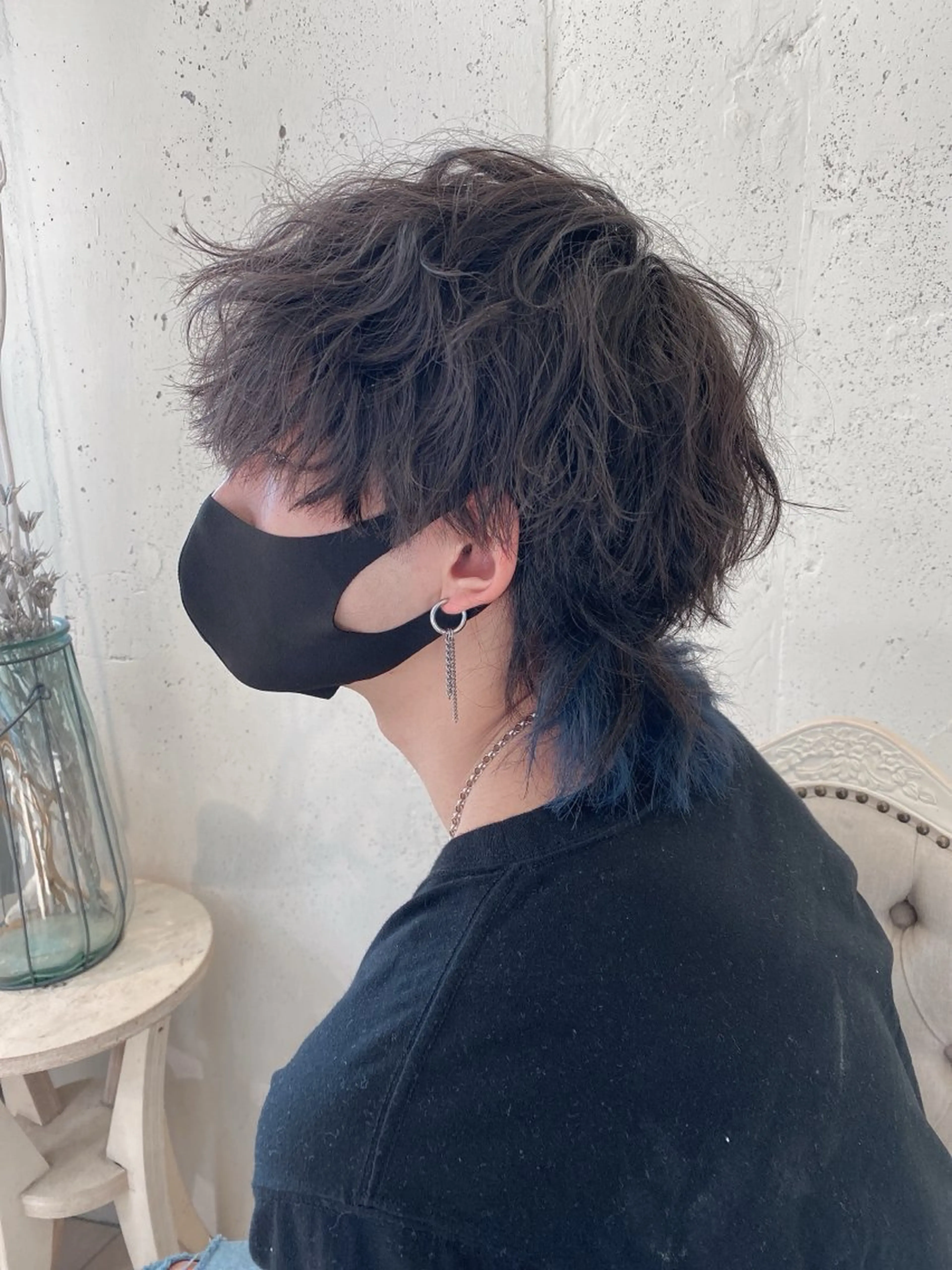 ミディアム カラー ヘアアレンジ メンズ メンズヘア静岡 ✂︎Ryuheiのヘアスタイル