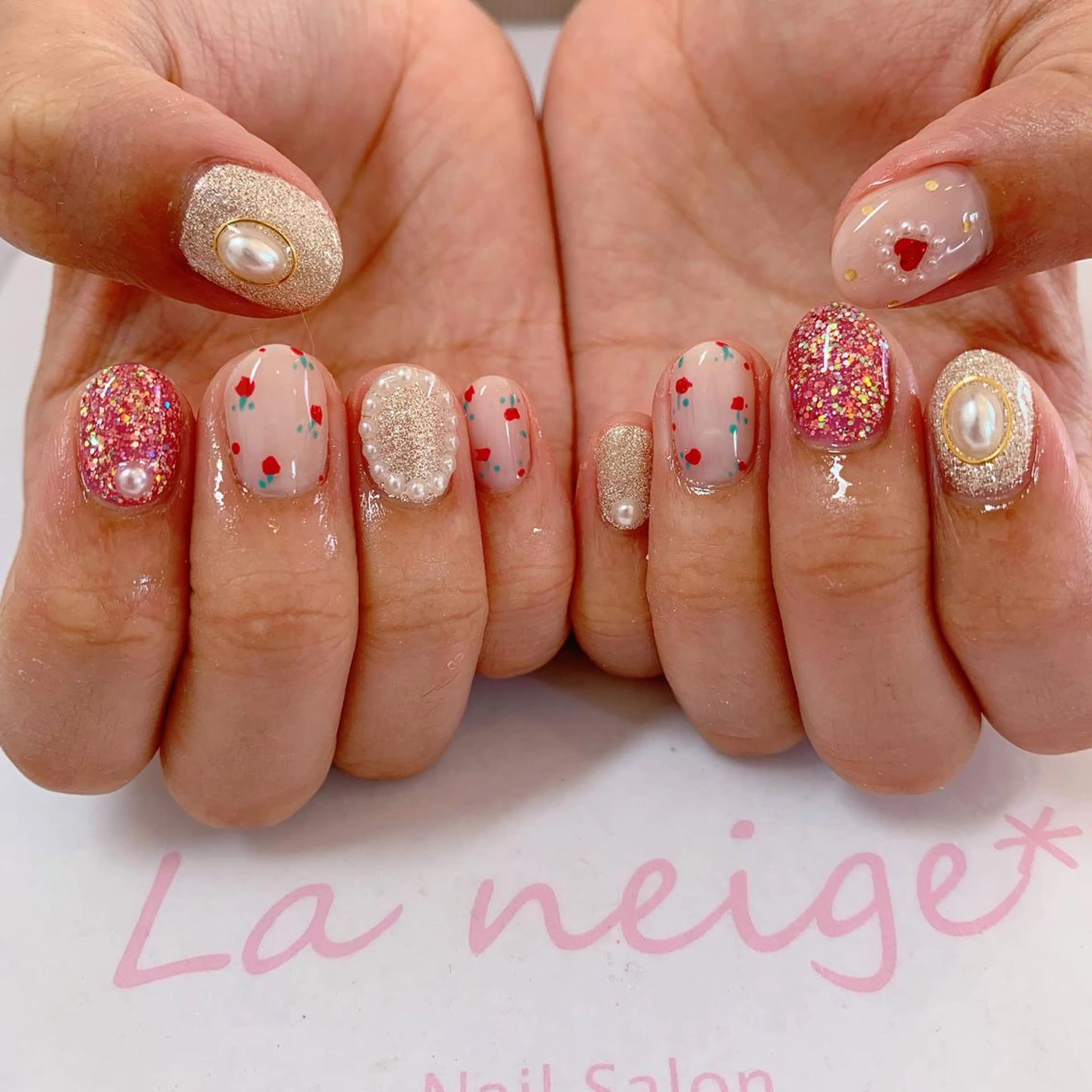 ネイル La neige* yuki 🐩🌙のネイルデザイン