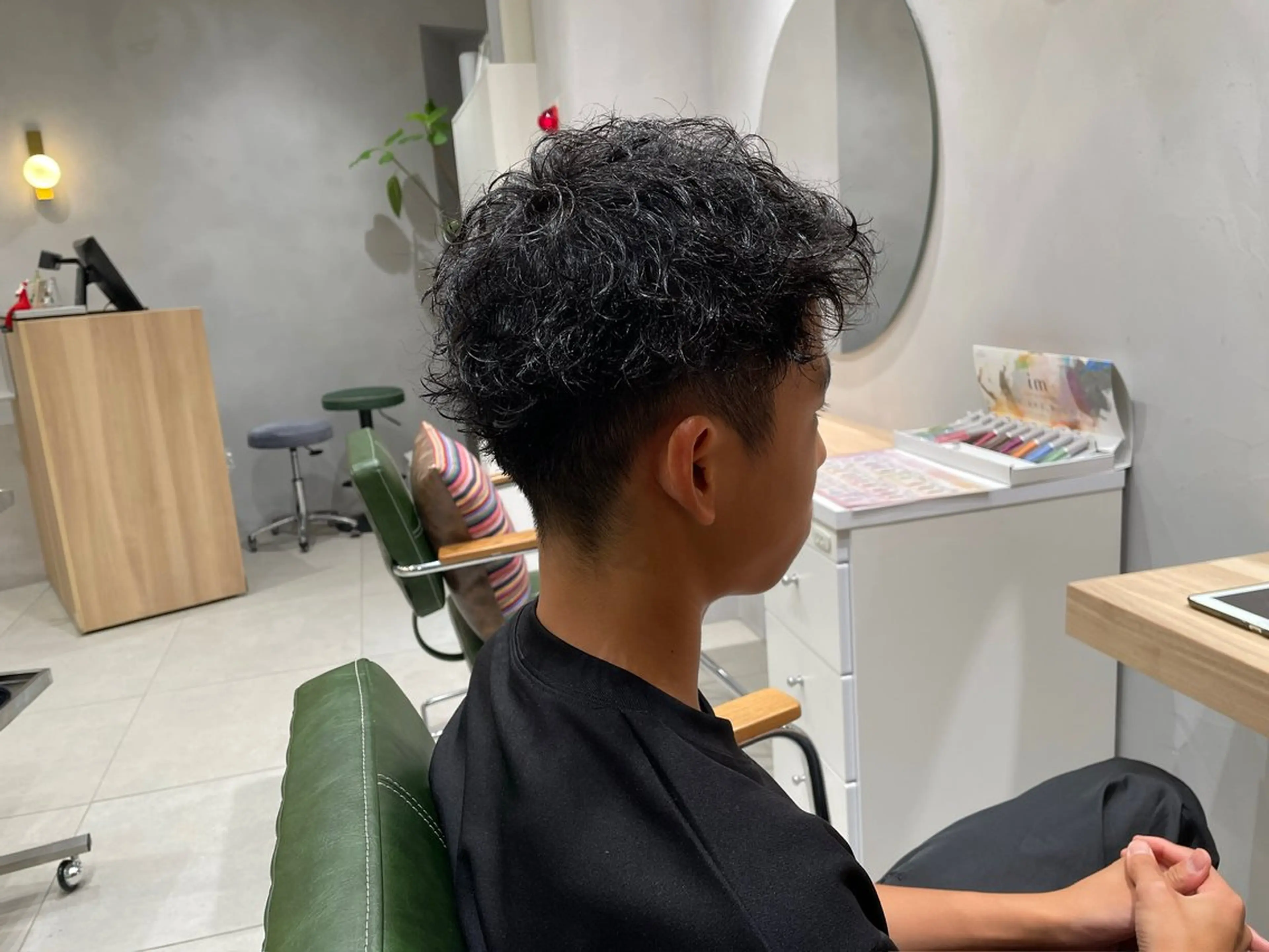 メンズ キッズ カット 畠山 渚のヘアスタイル