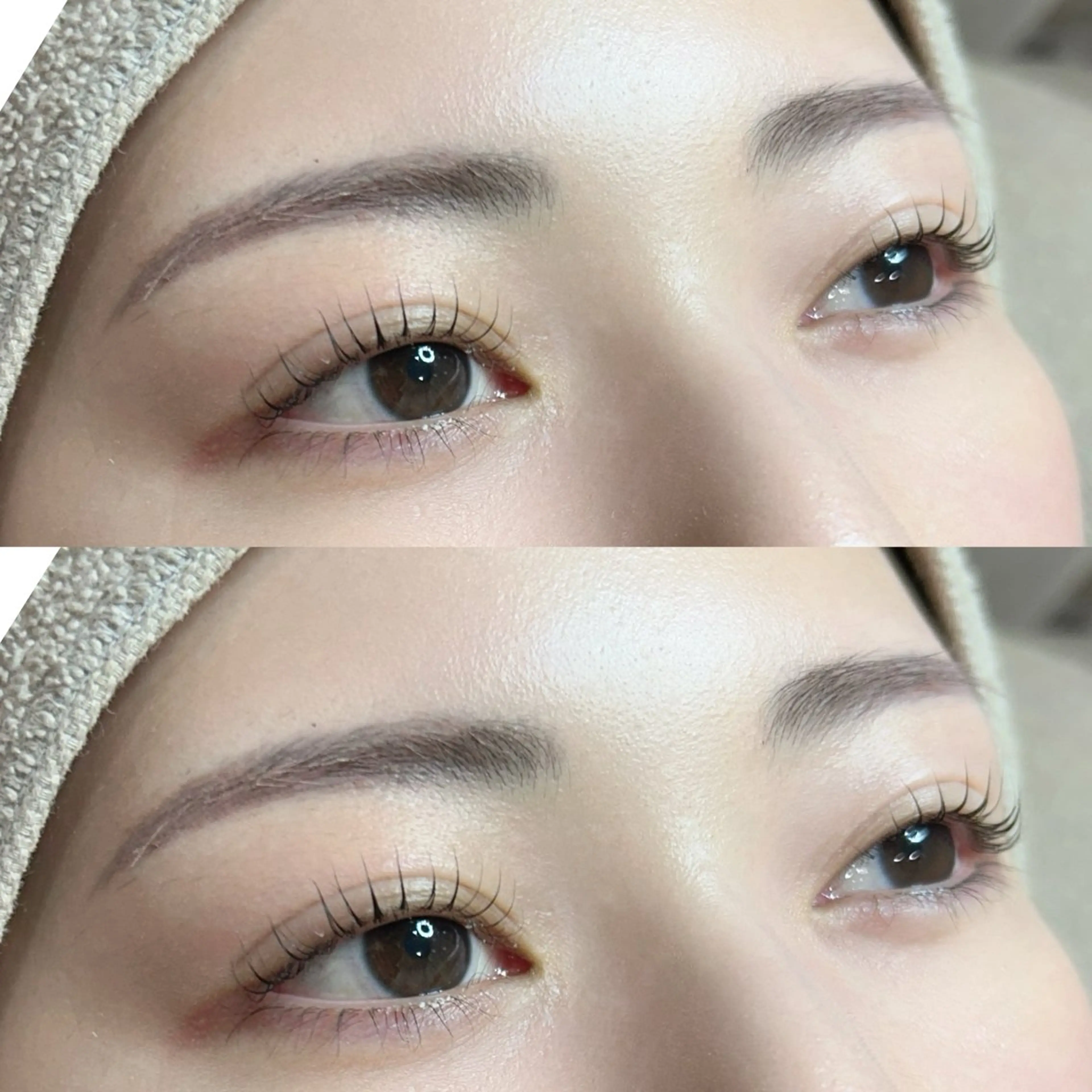 ⭐️4月平日限定⭐️ケラチンtr付👼パーマorパリジェンヌ×アイブロウwax💫朝が1番楽になるメニュー🌻の写真